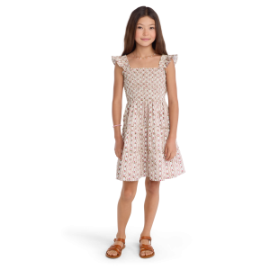 American Girl x Hill House Home Tiny Ellie Nap Dress for Girls (Felicity Print)