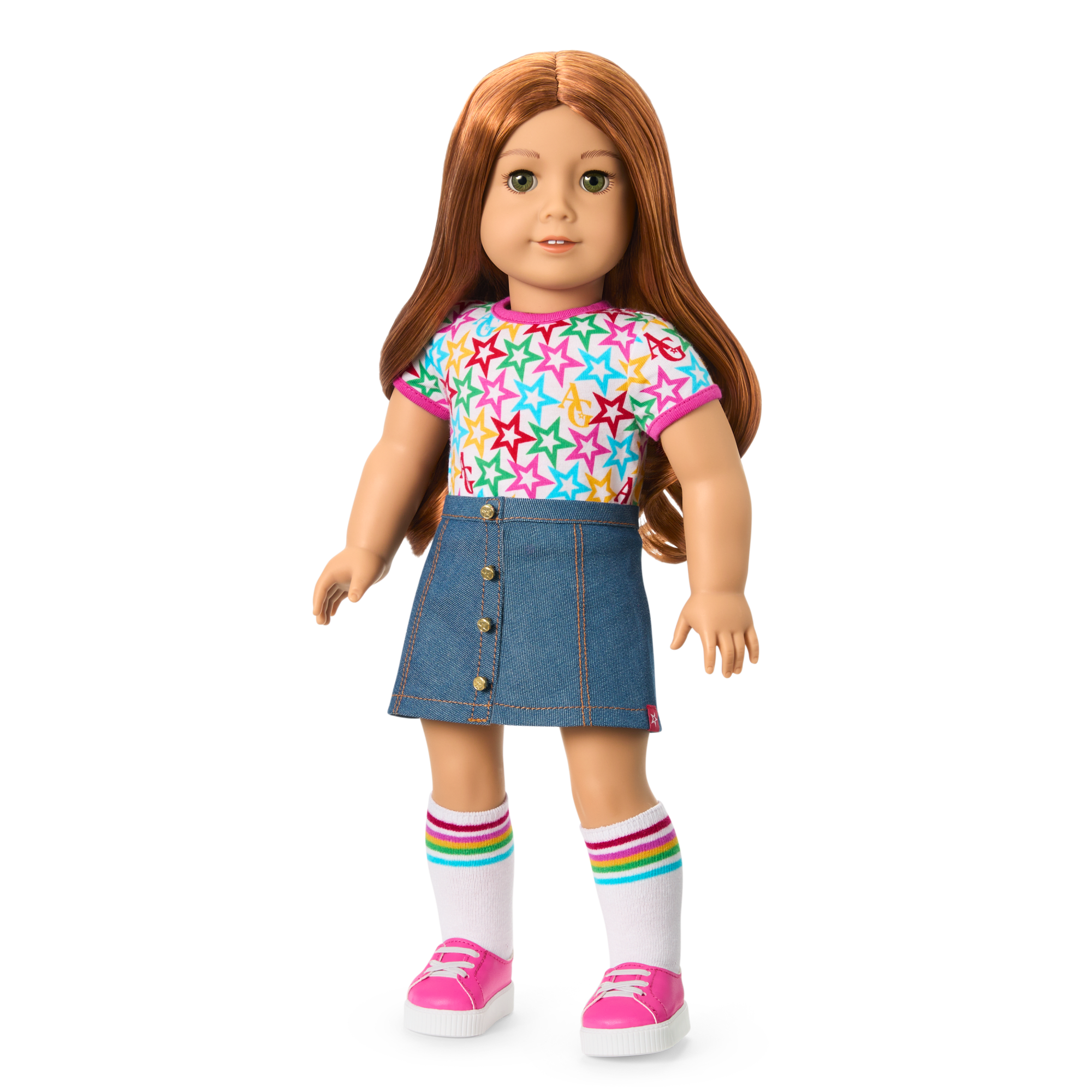 Truly Me 18-inch Doll #103 with wavy red hair - Image 6