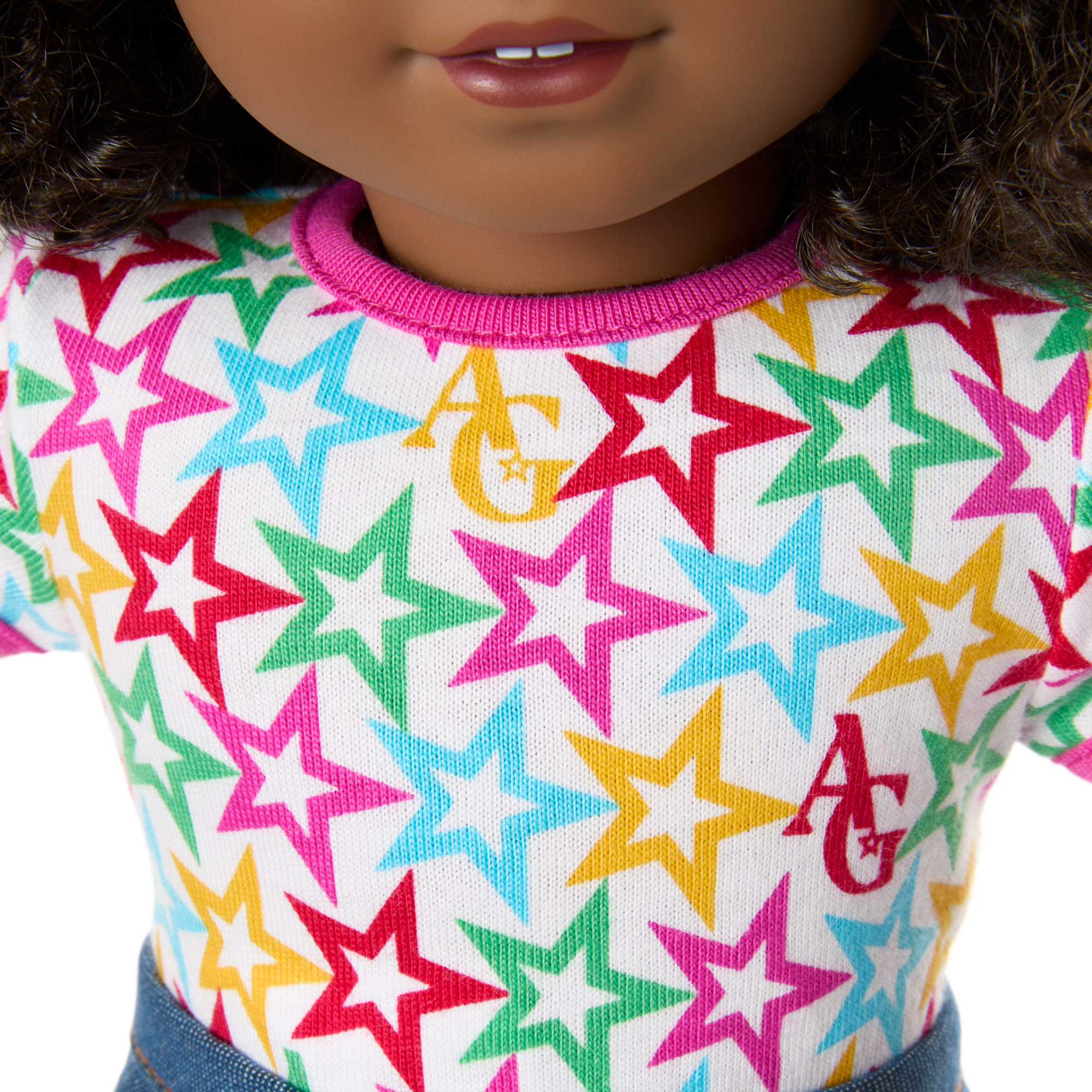 Truly Me 18-inch Doll #112 with curly dark-brown hair - Image 6