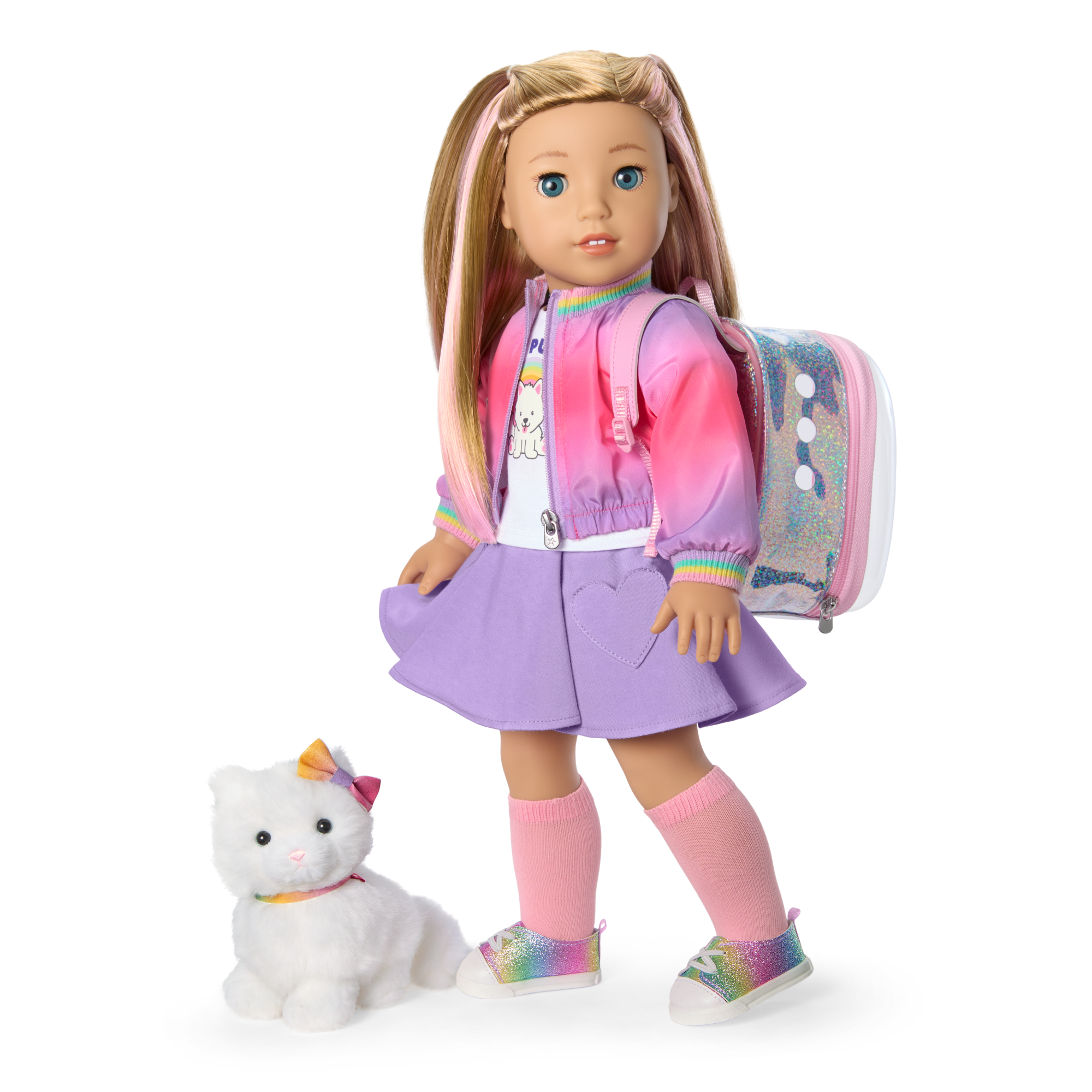 Summer's Waggy Pup Tails Outfit for 18-inch Dolls (Girl of the Year 2025) - Image 9