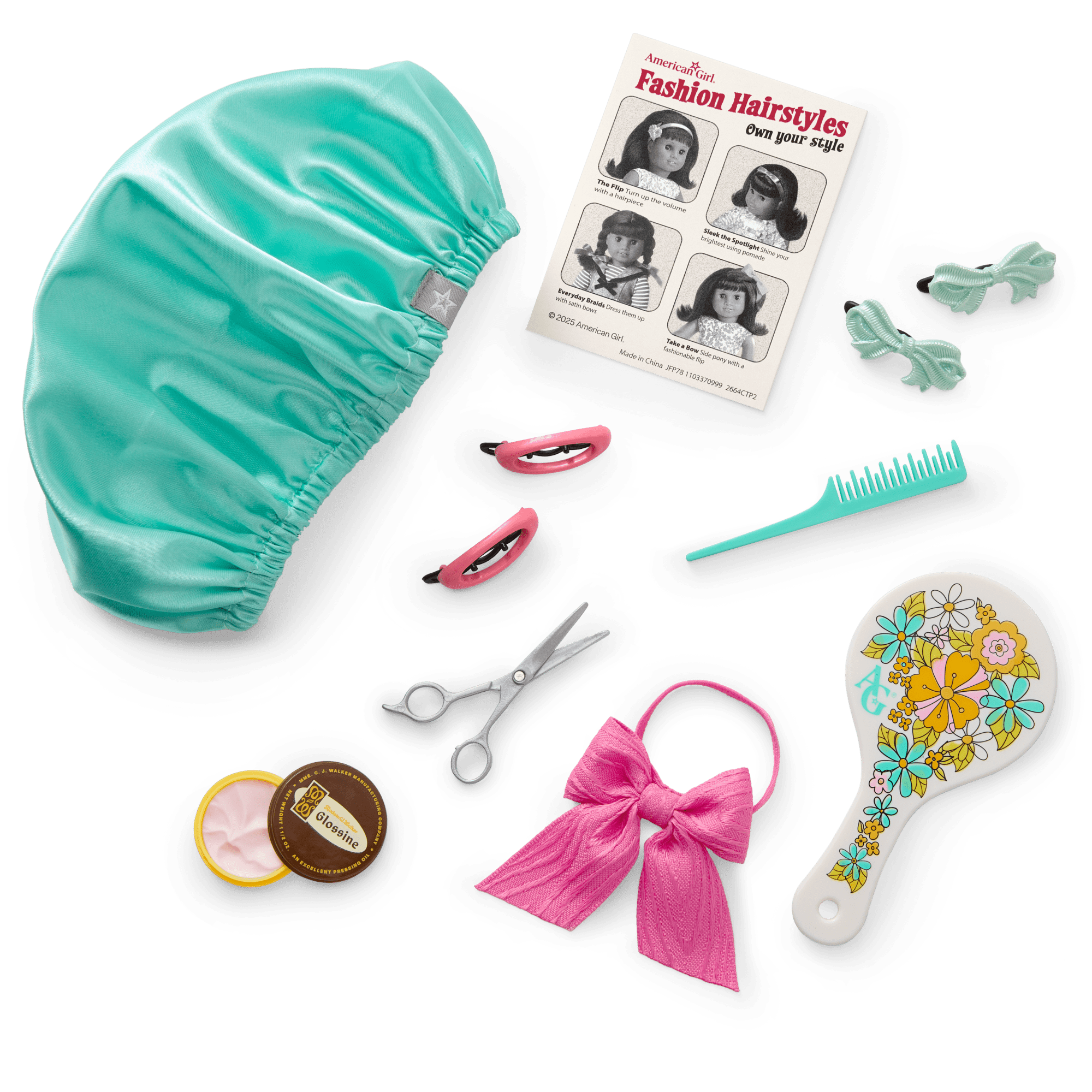 Melody's Salon Accessories for 18-inch Dolls (Historical Characters)