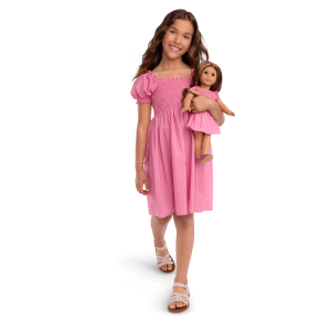 American Girl x Hill House Home Athena Nap Dress for Girls & 18-inch Dolls (Addy Print)