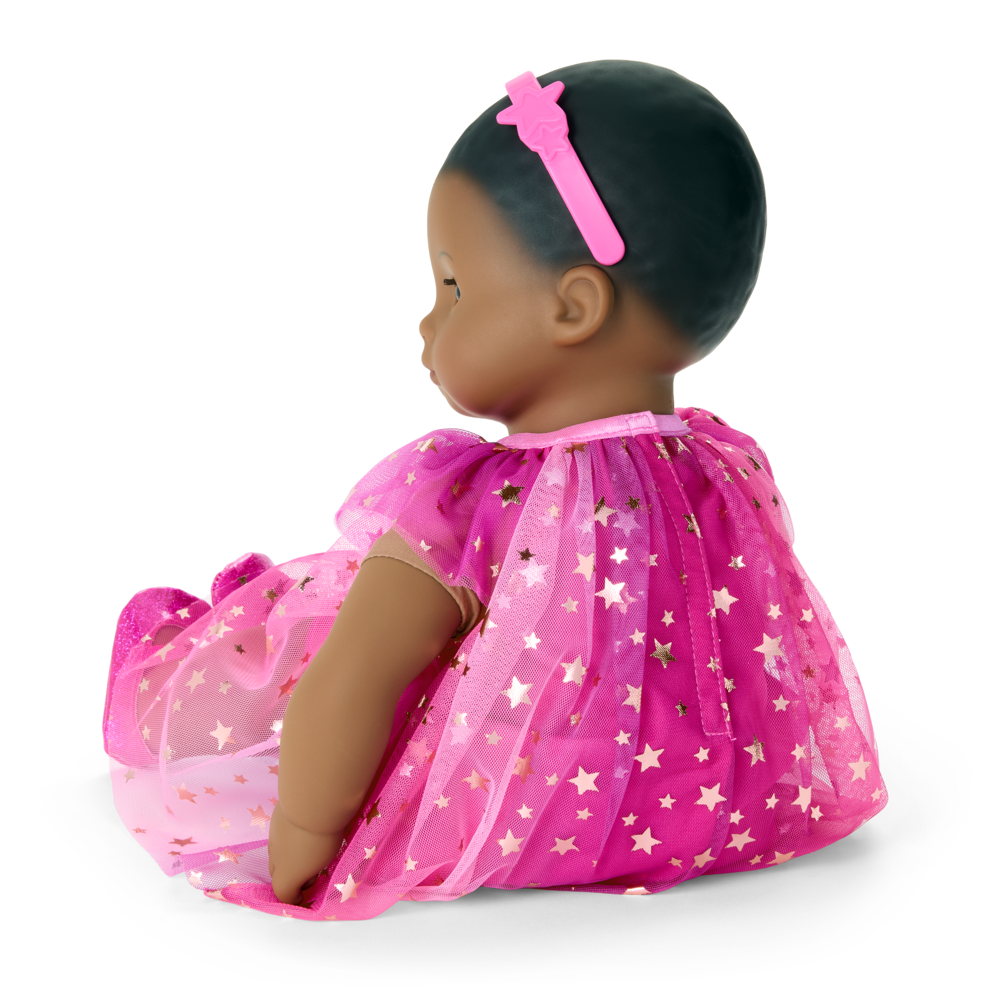 Pink Party-Ready Dress for Bitty Baby Dolls - Image 3