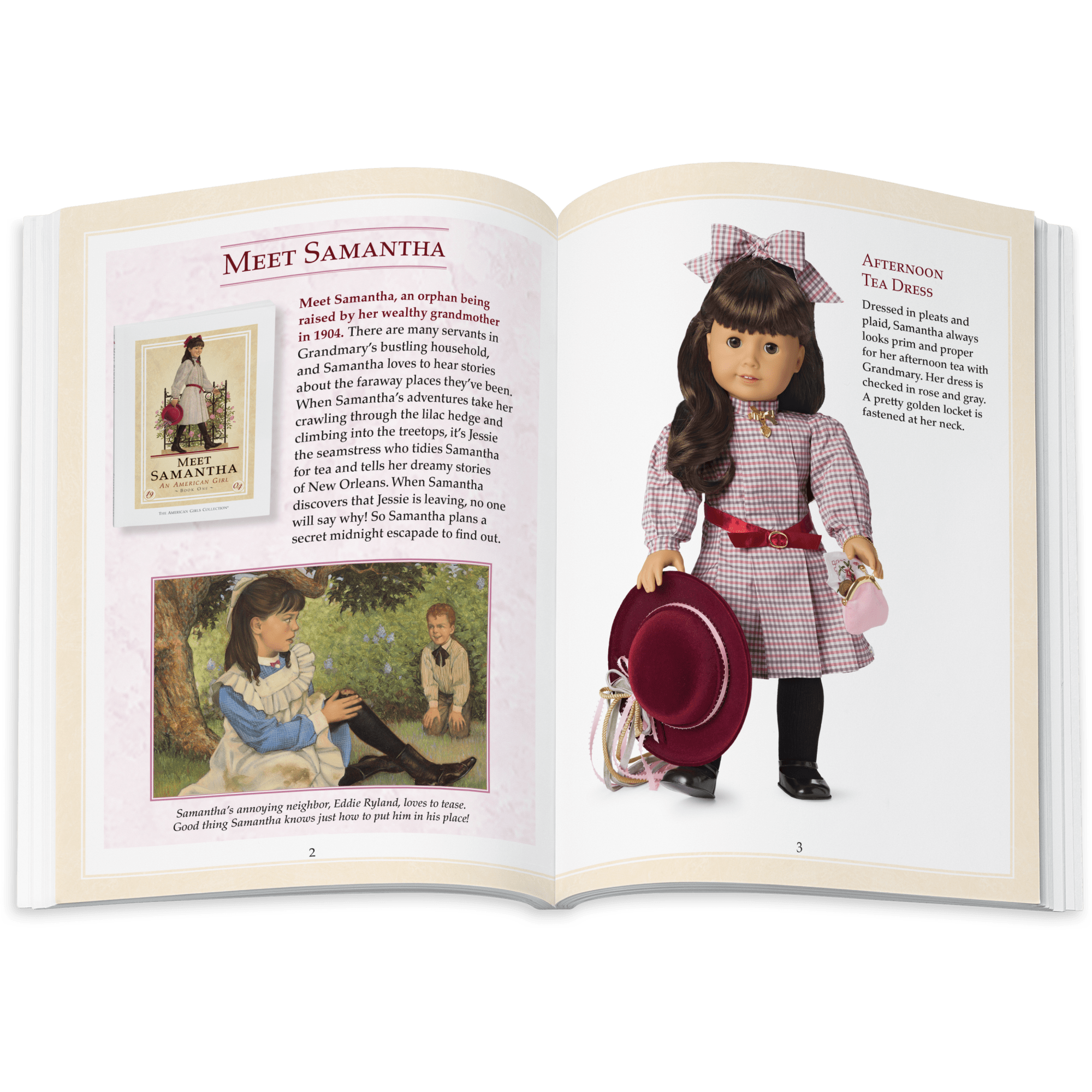 Samantha Parkington 18-inch Doll. Book & Accessories (Historical Characters) - Image 14