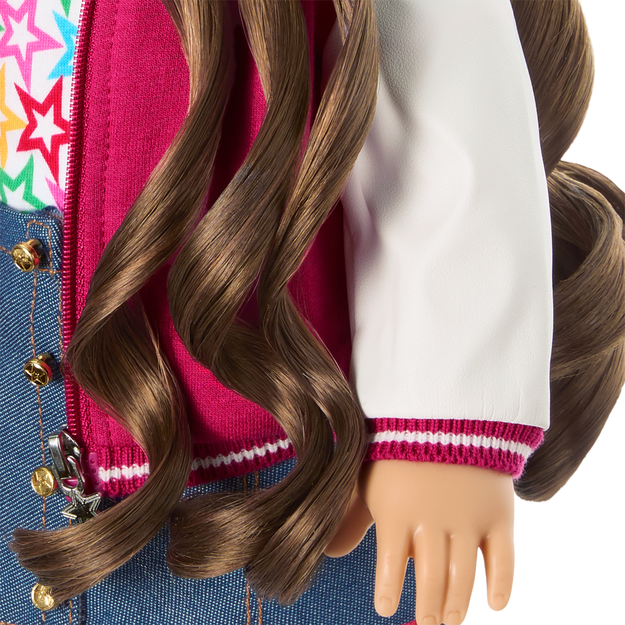 Truly Me 18-inch Doll #126 with wavy brown hair - Image 5
