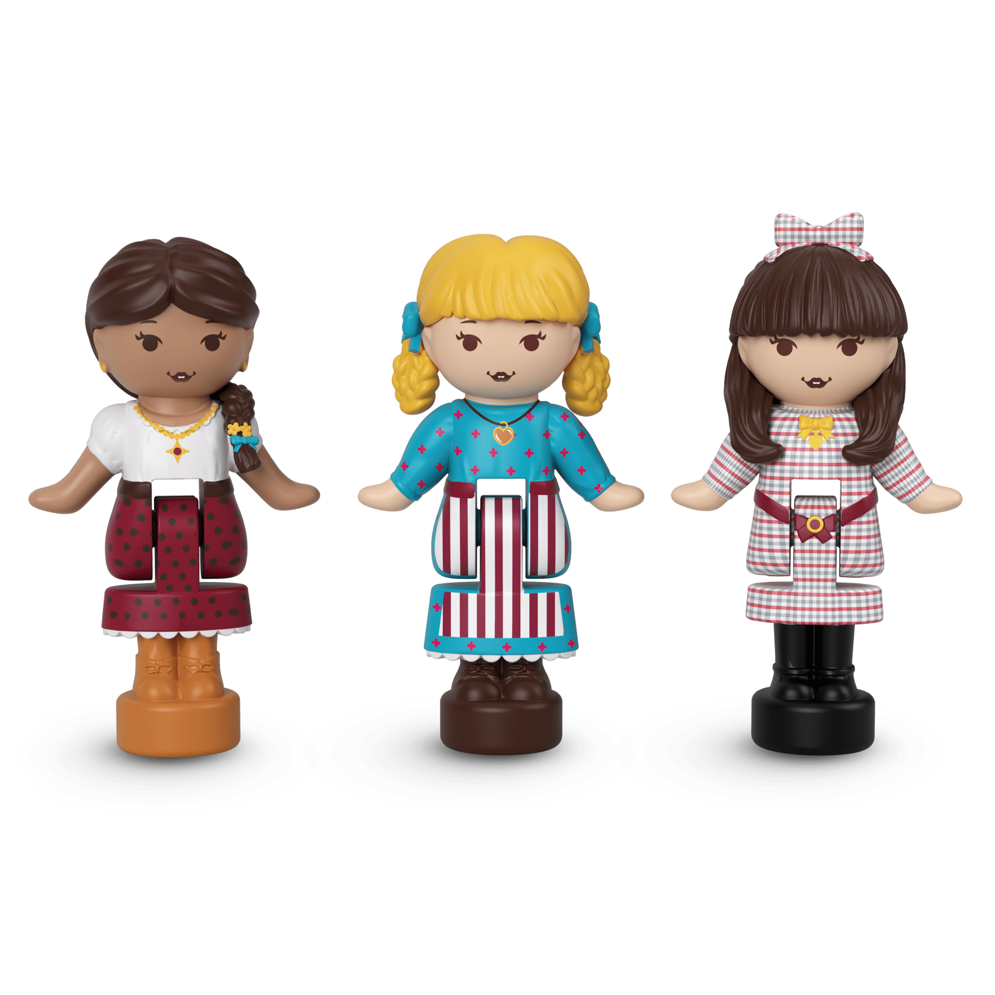 Polly Pocket x American Girl Compact 3-Pack Set - Image 3