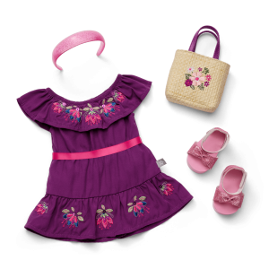 Raquel's  Beach Party Dress for 18-inch Dolls (Girl of the Year  2026)