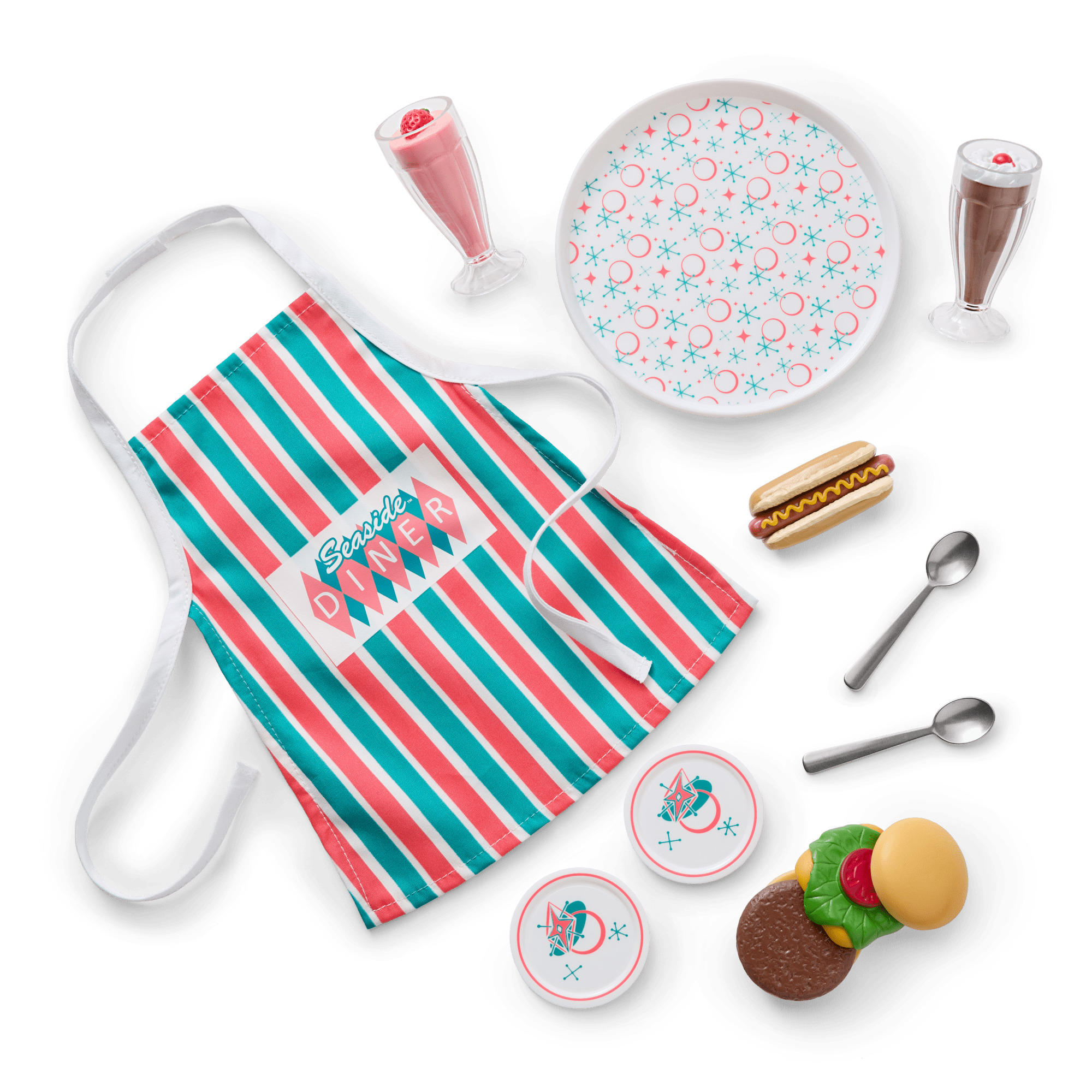 Maryellen's Diner Accessories for 18-inch Dolls (Historical Characters)