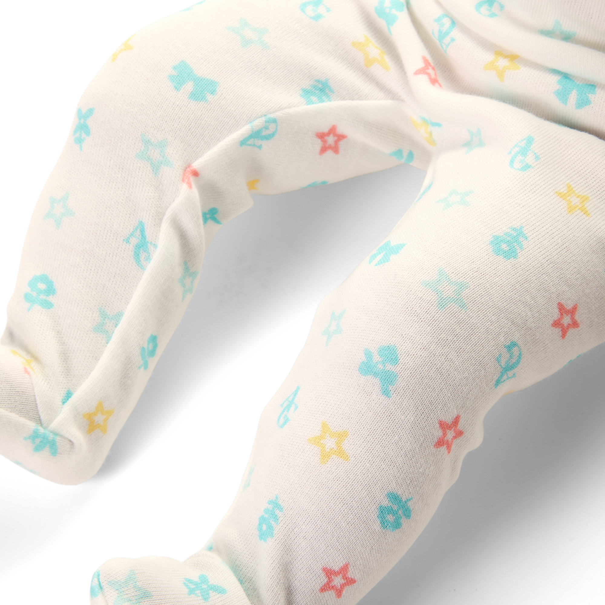 Bitty Baby Doll #2 with brown hair in Pastel Blue - Image 6