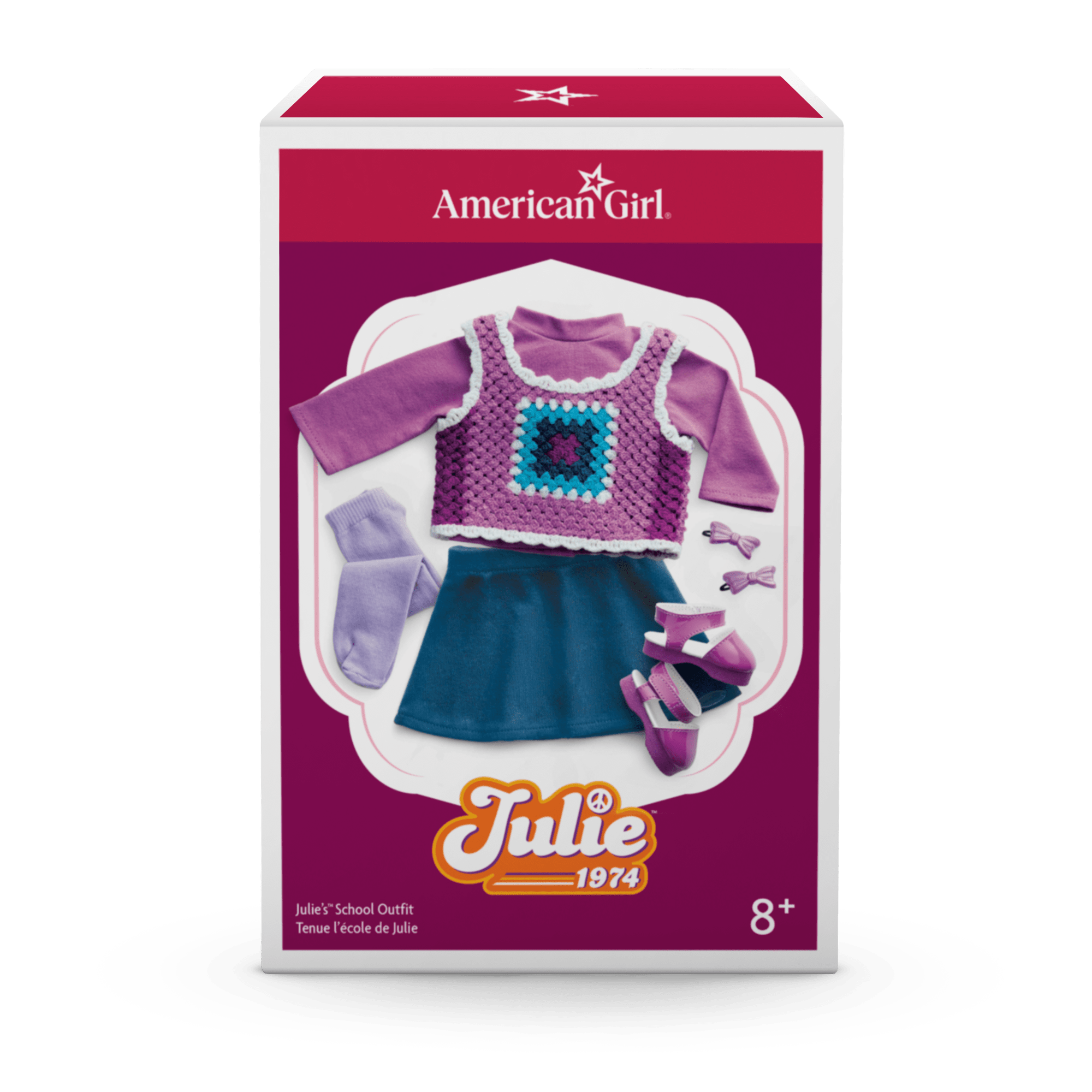 Julie's School Outfit for 18-inch Dolls (Historical Characters) - Image 7