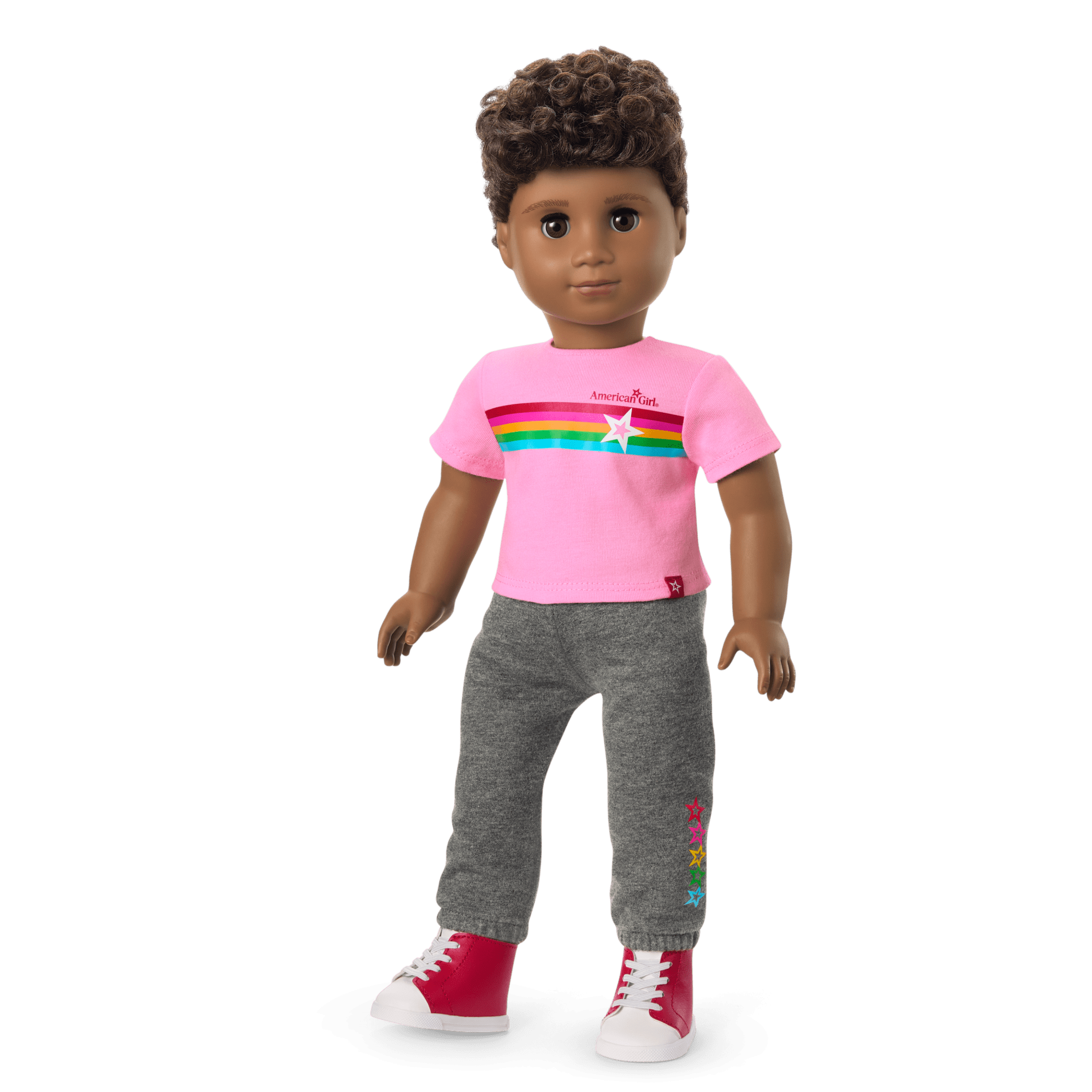 Truly Me 18-inch Doll #113 with curly dark-brown hair - Image 9