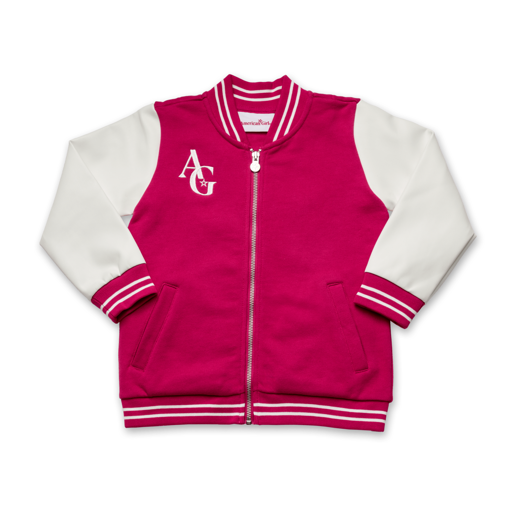 AG Star Squad Varsity Jacket for Girls - Image 5
