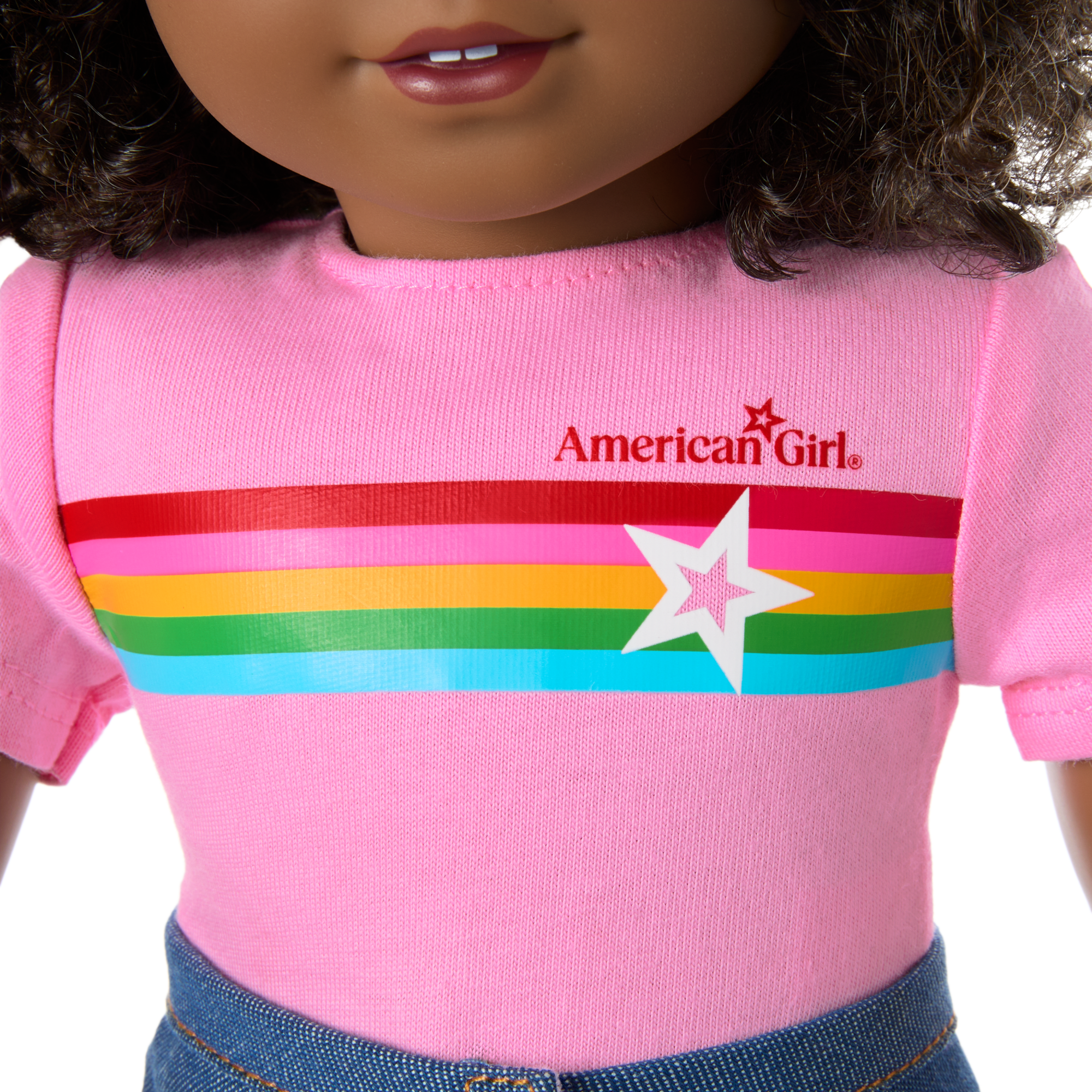 Truly Me 18-inch Doll #112 with curly dark-brown hair - Image 10