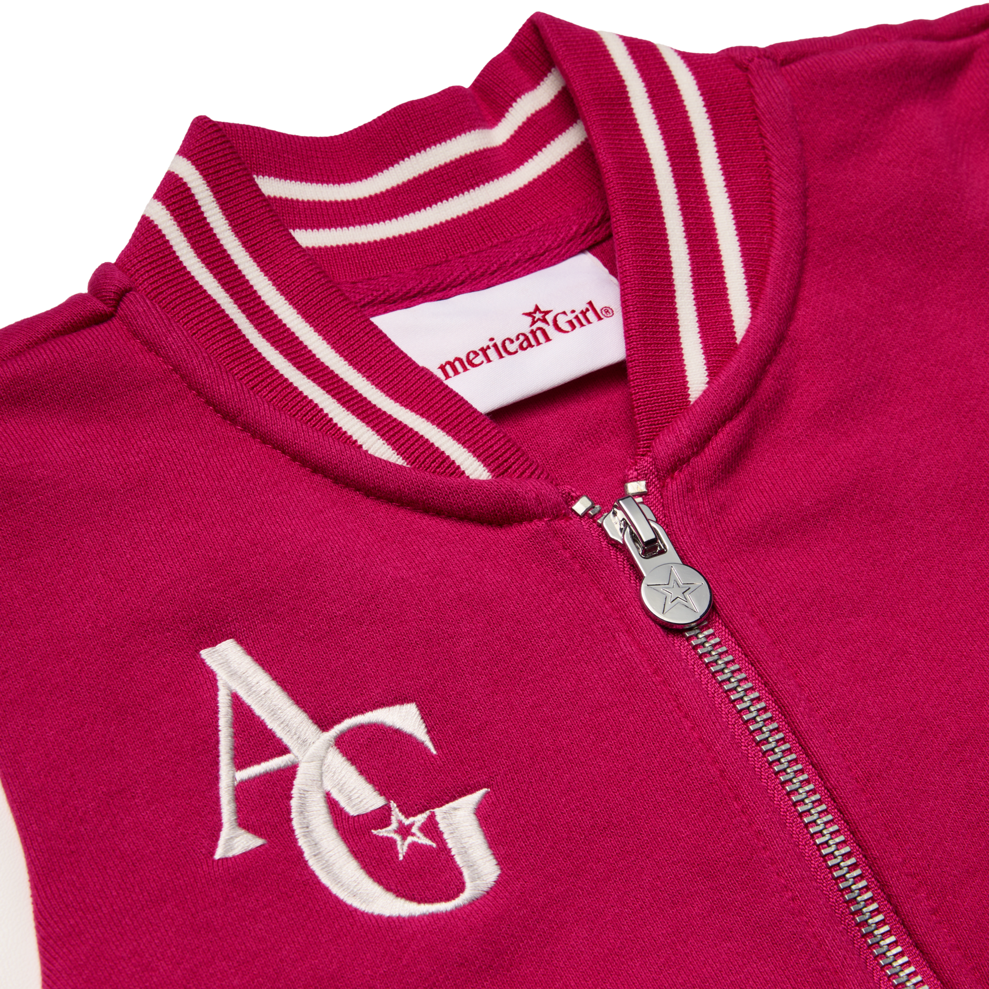 AG Star Squad Varsity Jacket for Girls - Image 7