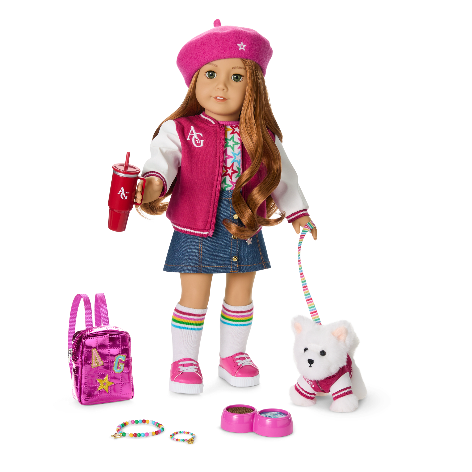 Truly Me 18-inch Doll #103 with wavy red hair - Image 16
