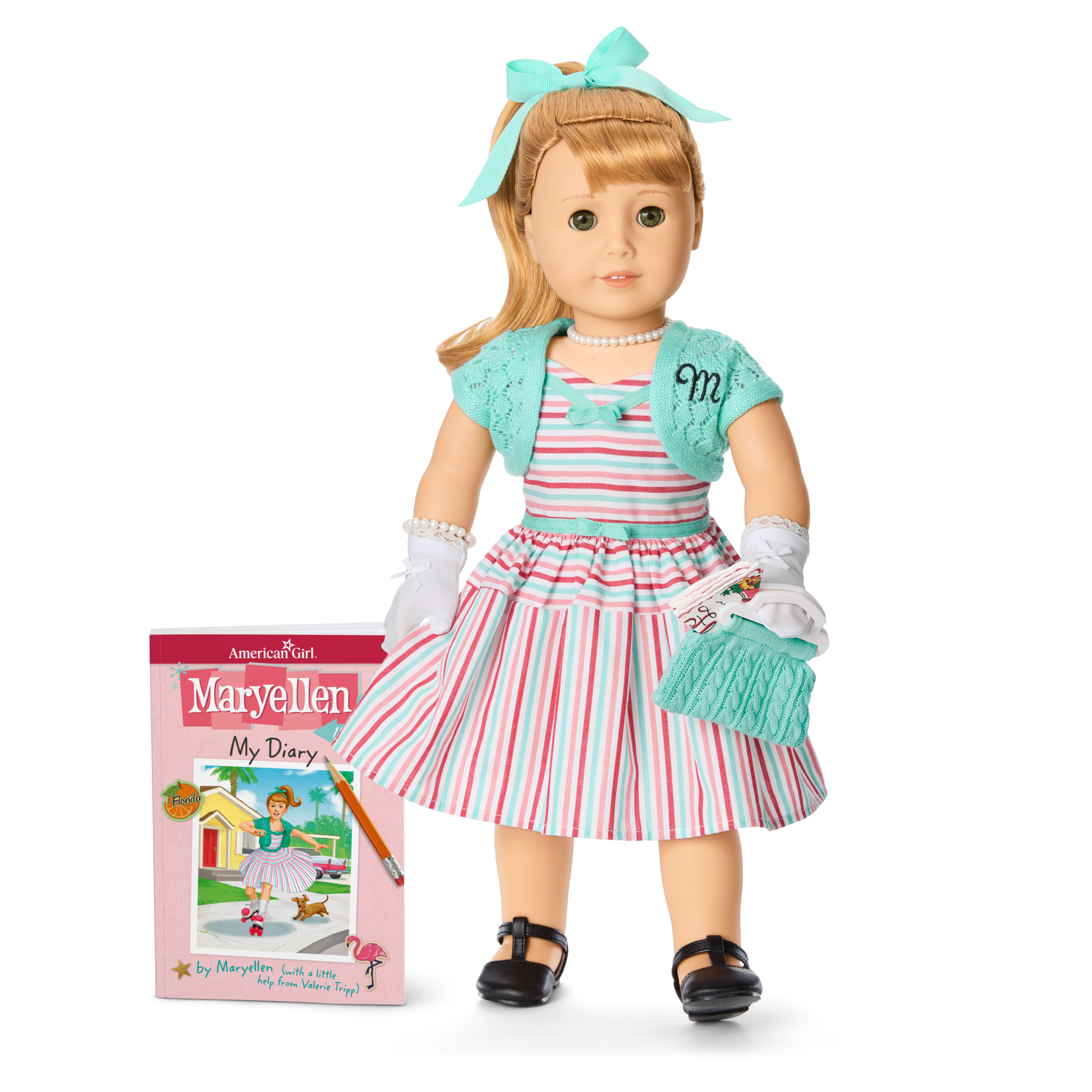 Maryellen Larkin 18-inch Doll. Journal & Accessories (Historical Characters)