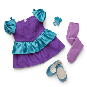 Courtney's Bow-dacious Party Dress for 18-inch Dolls (Historical Characters)