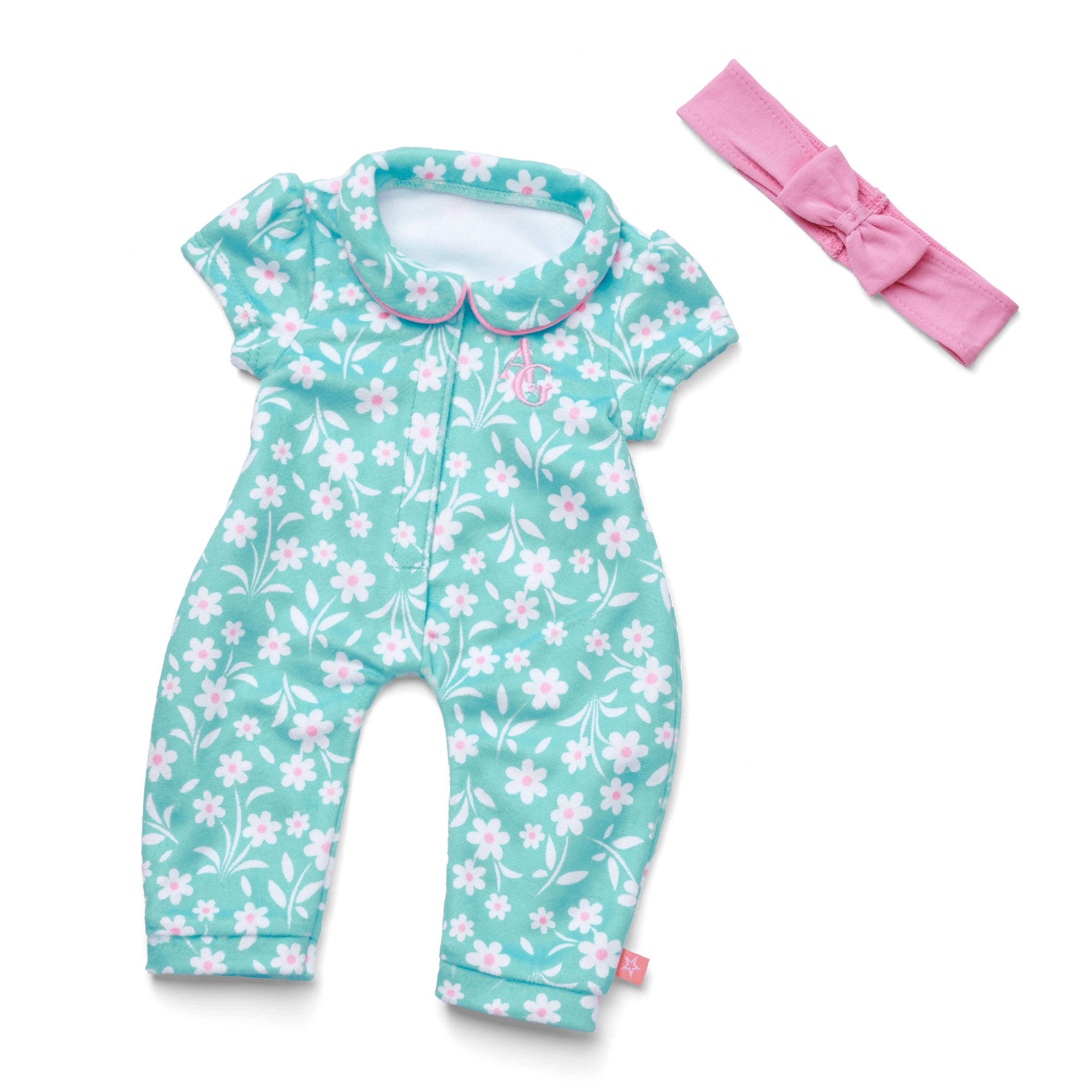 Flower Fun PJs for Bitty Baby Dolls
