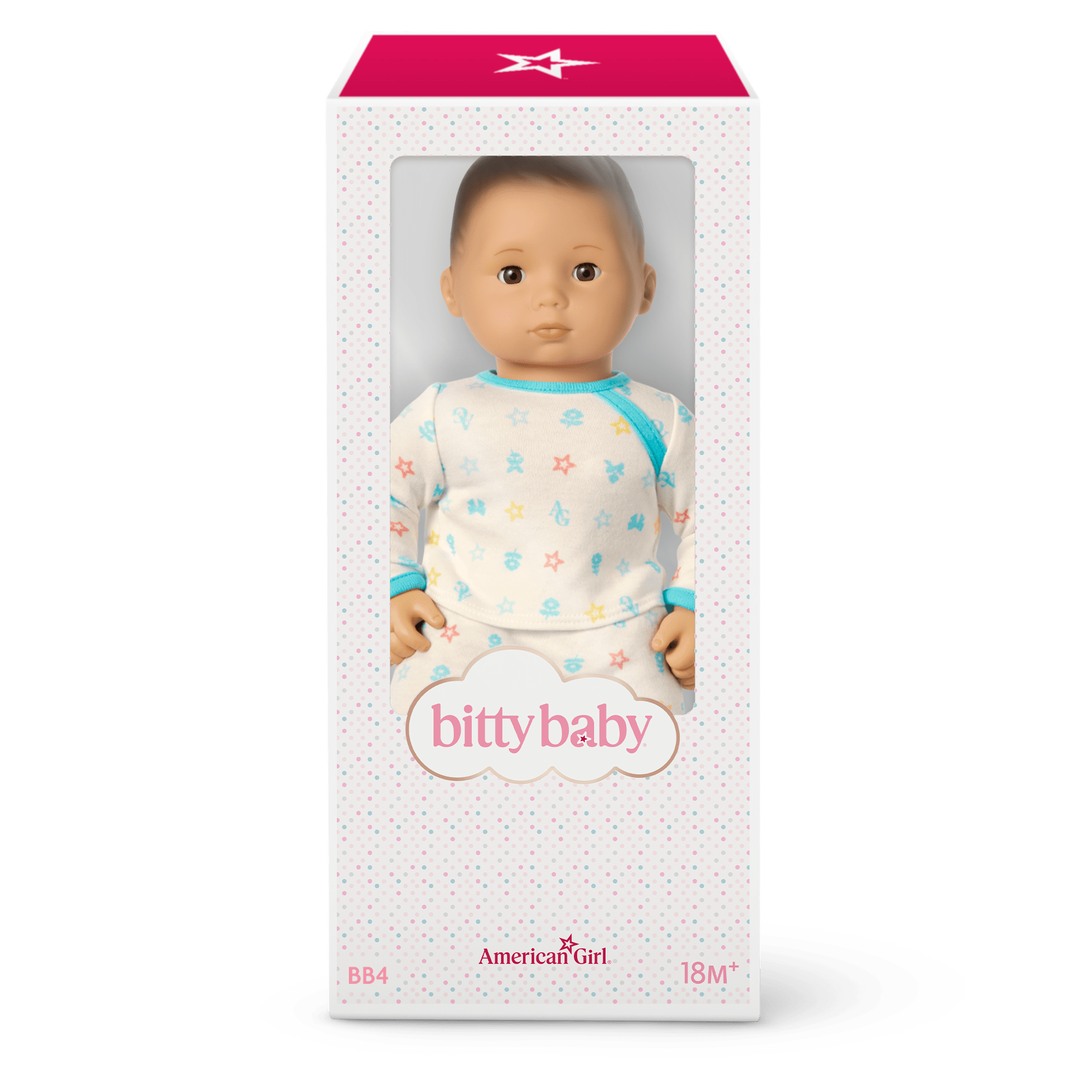 Bitty Baby Doll #4 with black hair in Pastel Blue - Image 8