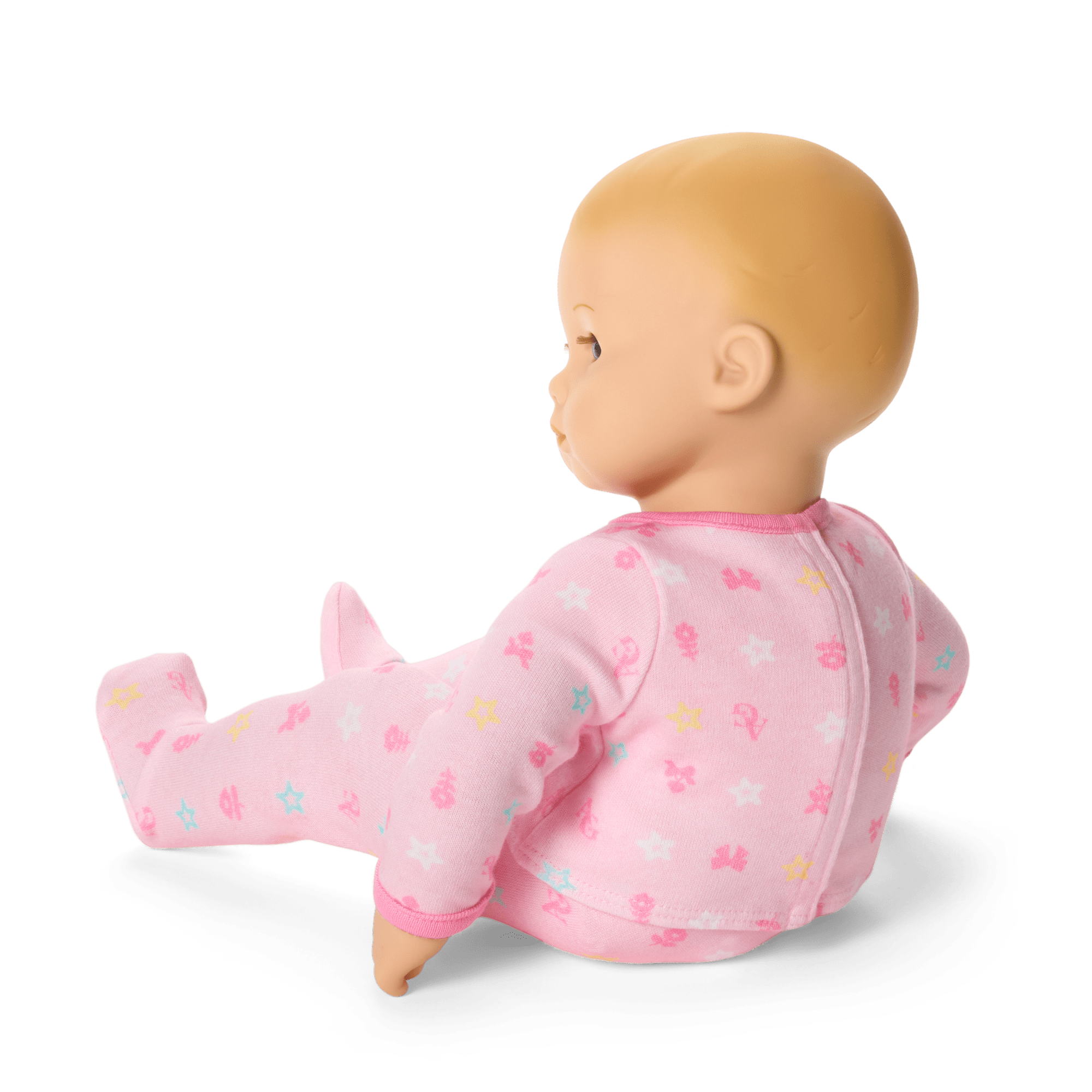 Bitty Baby Doll #3 with blonde hair in Pastel Pink - Image 4