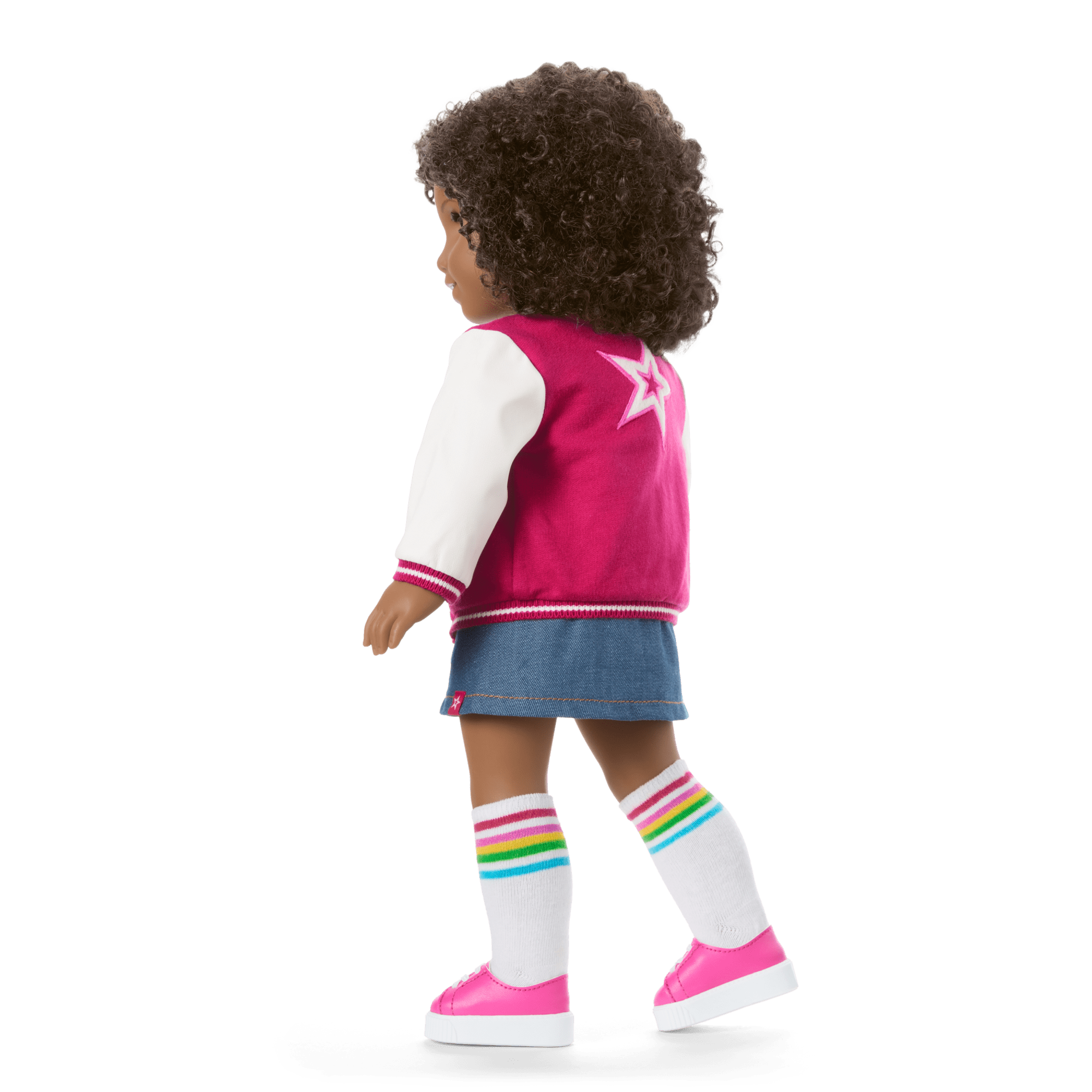 Truly Me 18-inch Doll #112 with curly dark-brown hair - Image 3