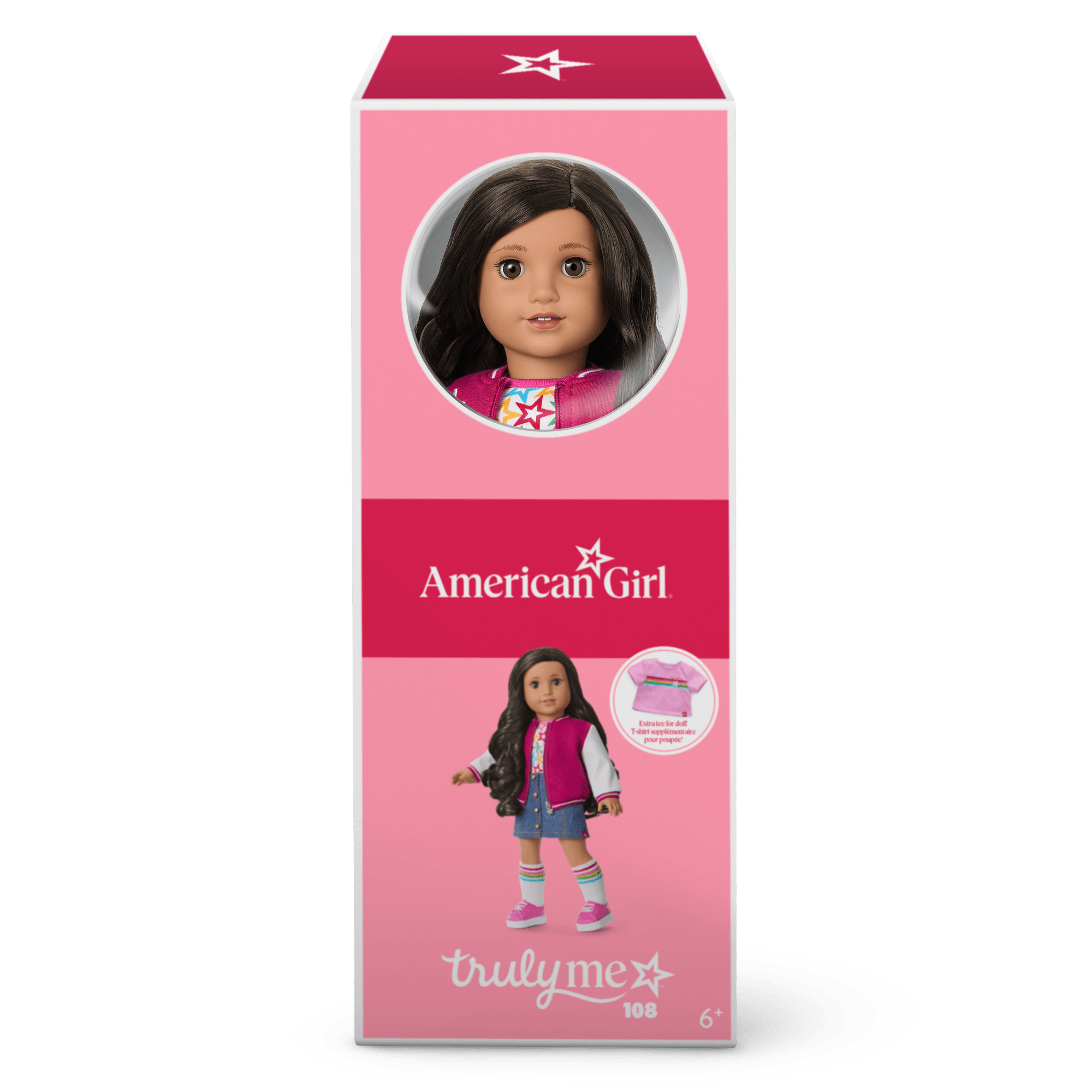 Truly Me 18-inch Doll #108 with curly black-brown hair - Image 15