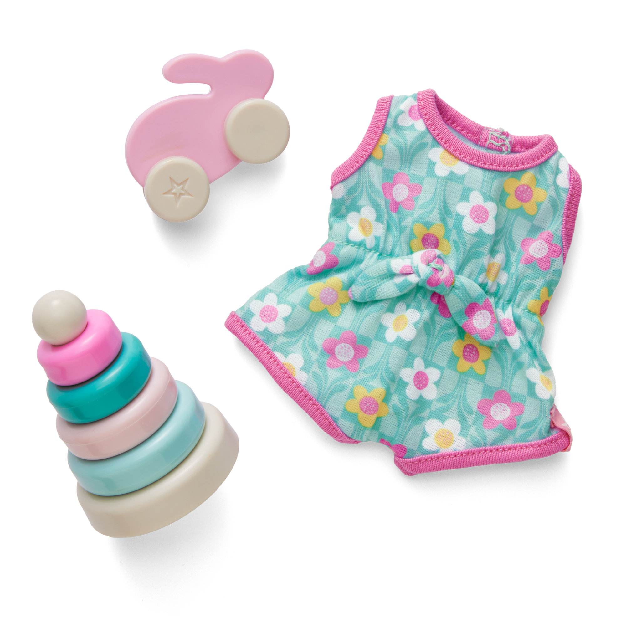 Little Bitty Baby Flower Romper & Play Set for 7.75-inch Dolls