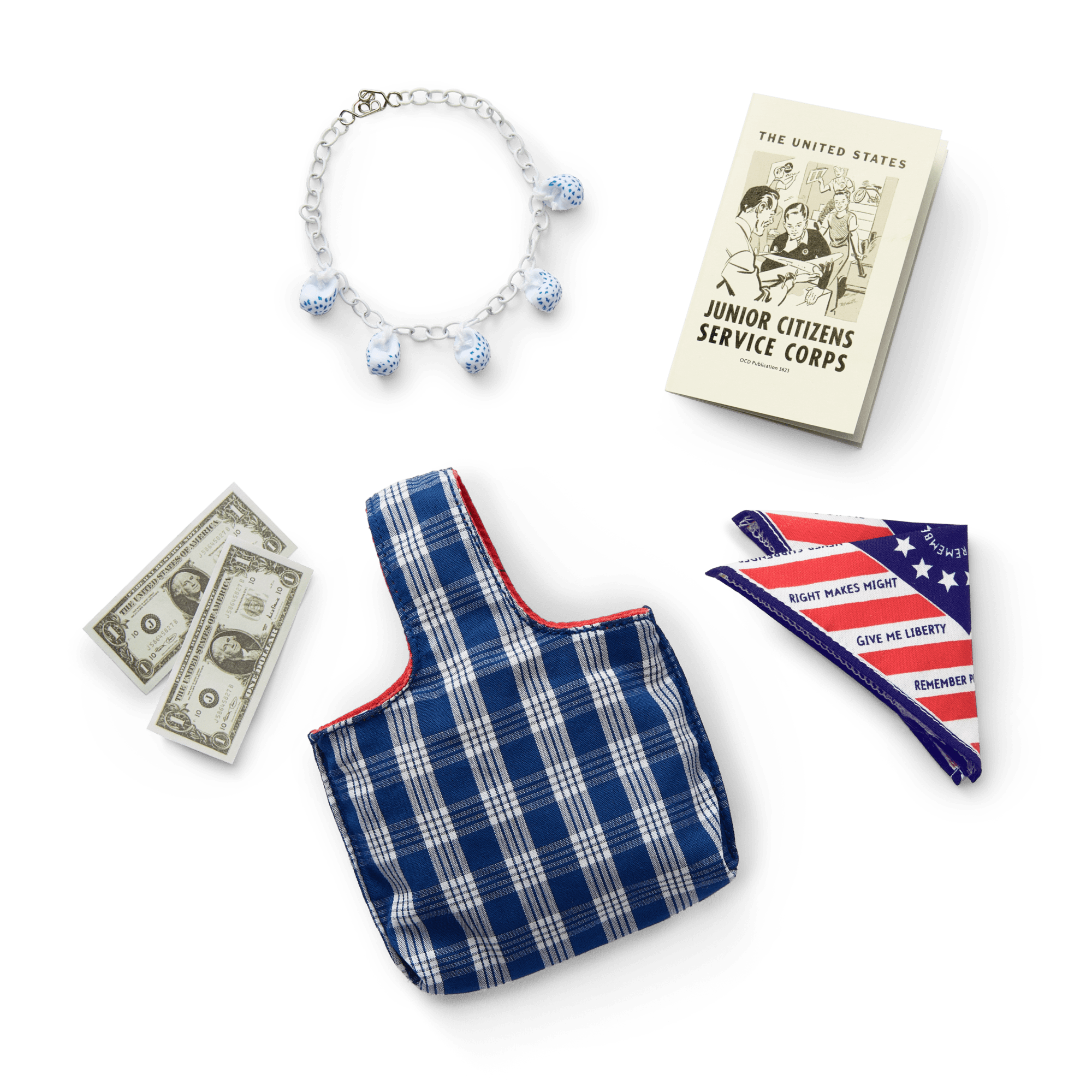 Nanea 18-inch Doll. Book. Accessories & Doll Carrier (Historical Characters) - Image 6