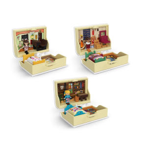 Polly Pocket x American Girl Compact 3-Pack Set