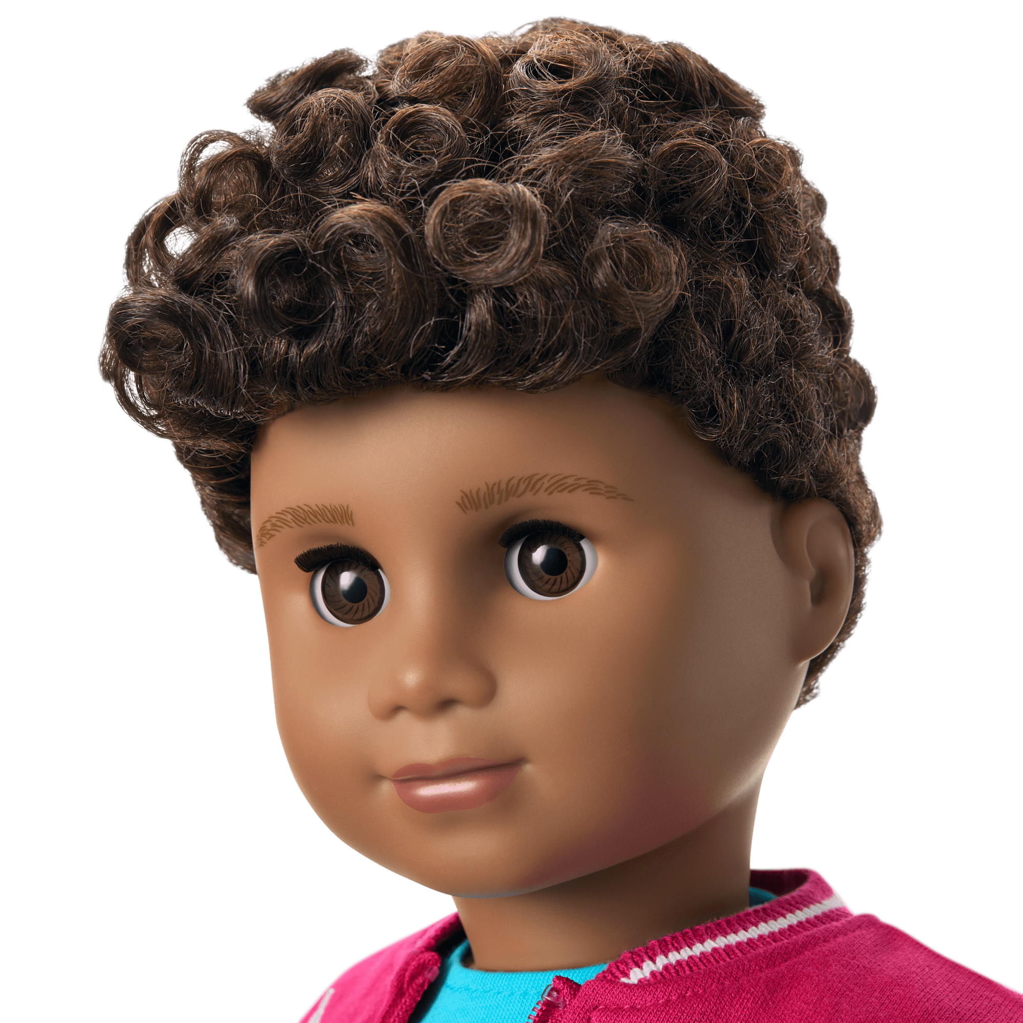 Truly Me 18-inch Doll #113 with curly dark-brown hair - Image 4