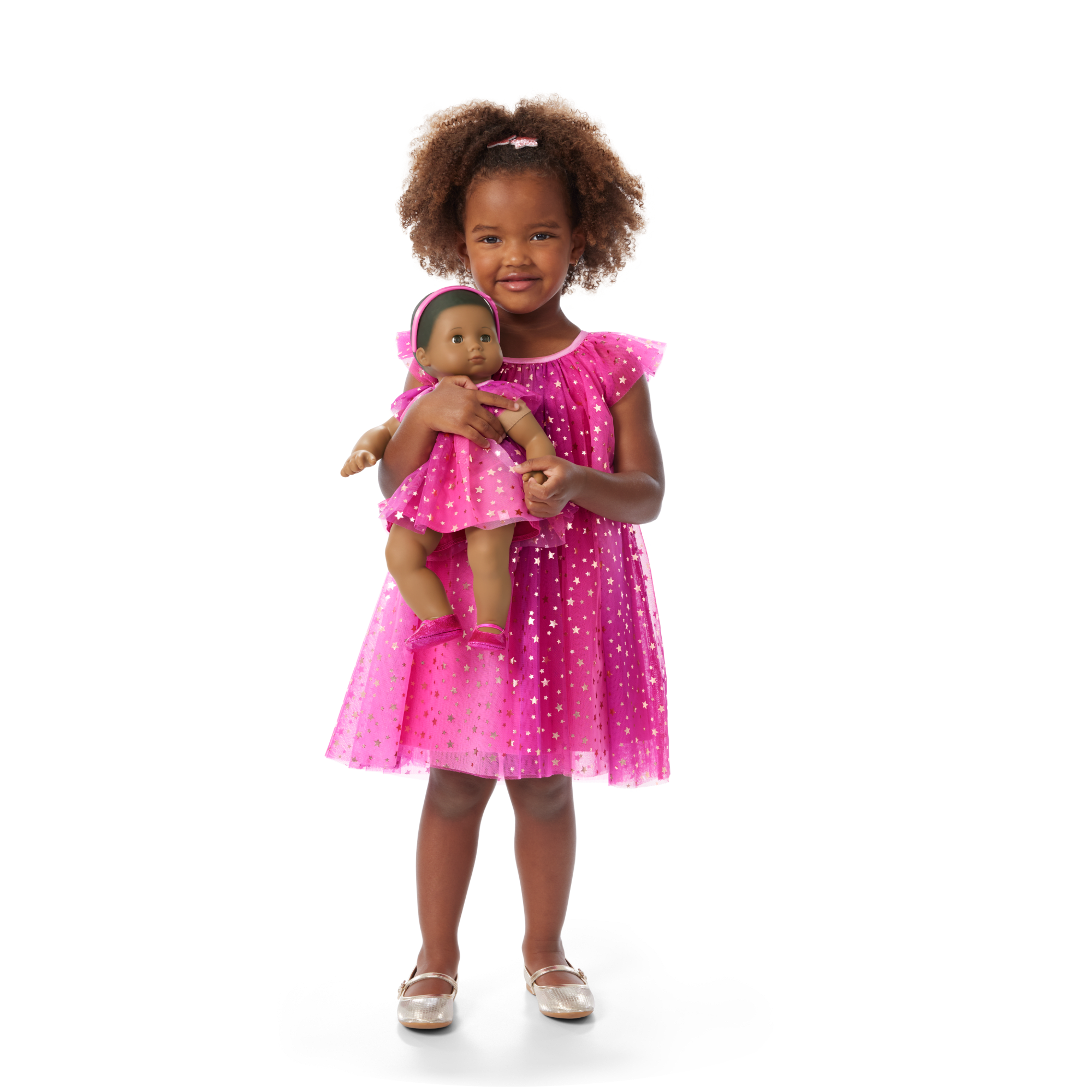 Pink Party-Ready Dresses for Little Girls & Bitty Baby Dolls