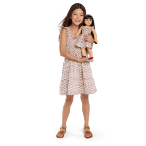American Girl x Hill House Home Ellie Nap Dress for Girls & 18-inch Dolls (Felicity Print)