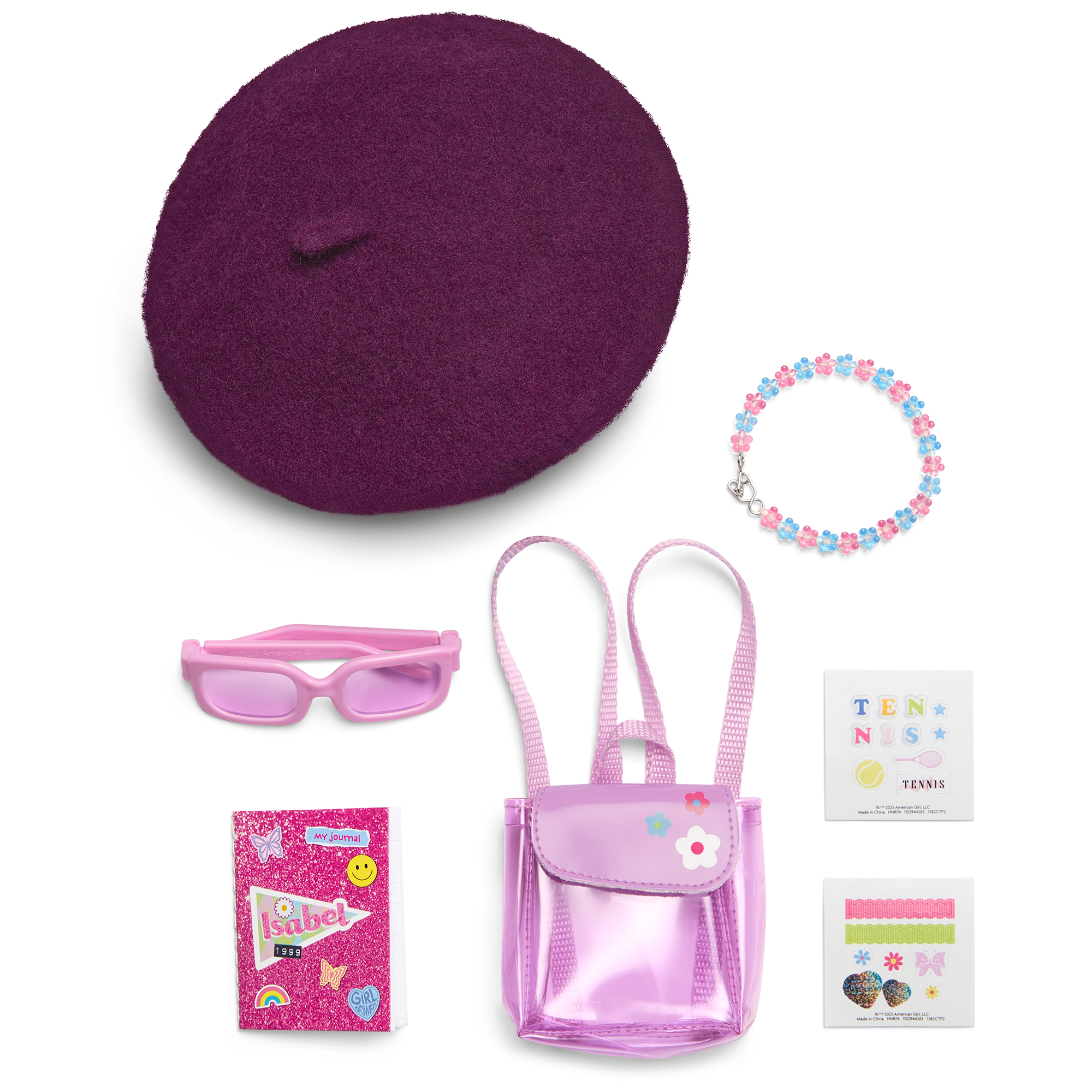 90s Twins Isabel's Tennis Gift Set (Historical Characters) - Image 3