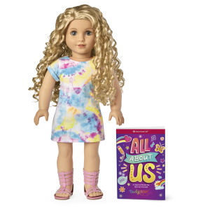 Truly Me  18-inch Doll #115 with curly blonde hair
