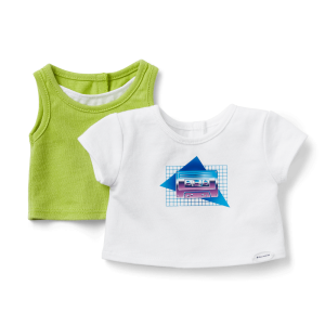 Courtney's T-Shirt & Tank Set for 18-inch Dolls (Historical Characters)