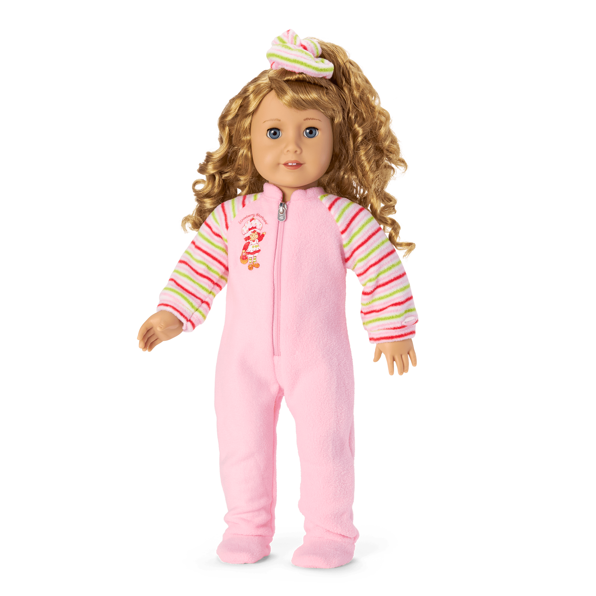 Courtney's Strawberry Shortcake Sleeping Bag & PJs for 18-inch Dolls (Historical Characters) - Image 3