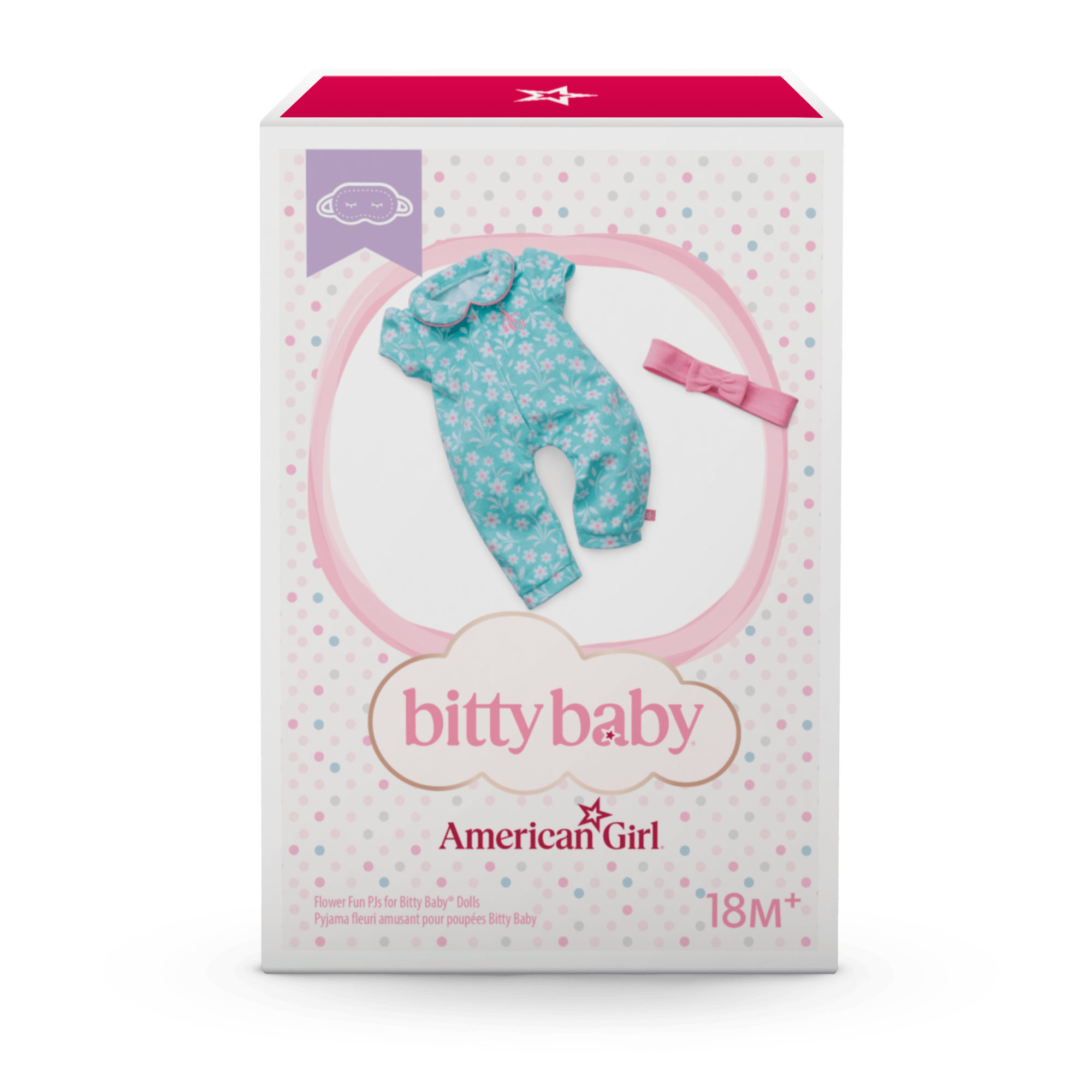 Flower Fun PJs for Bitty Baby Dolls - Image 8