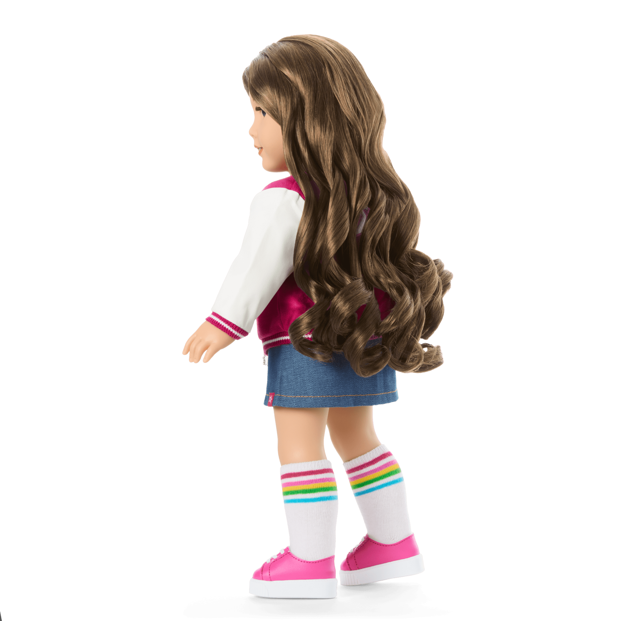 Truly Me 18-inch Doll #126 with wavy brown hair - Image 3