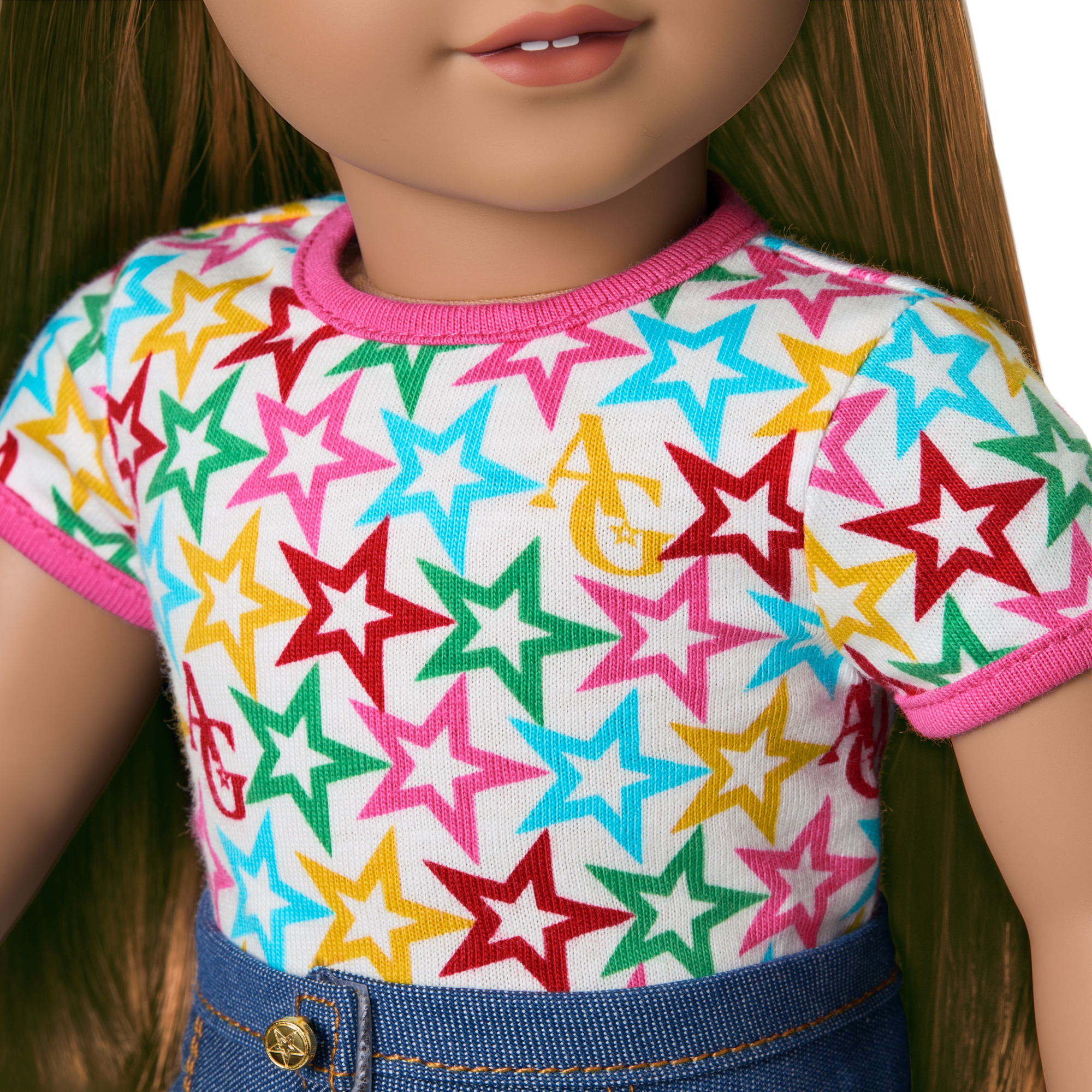 Truly Me 18-inch Doll #122 with straight dark-brown hair - Image 7