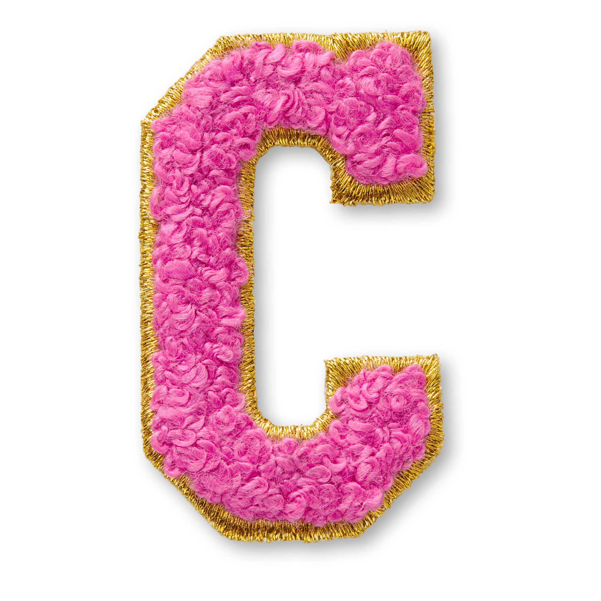 AG Letter C Stick-On Patch
