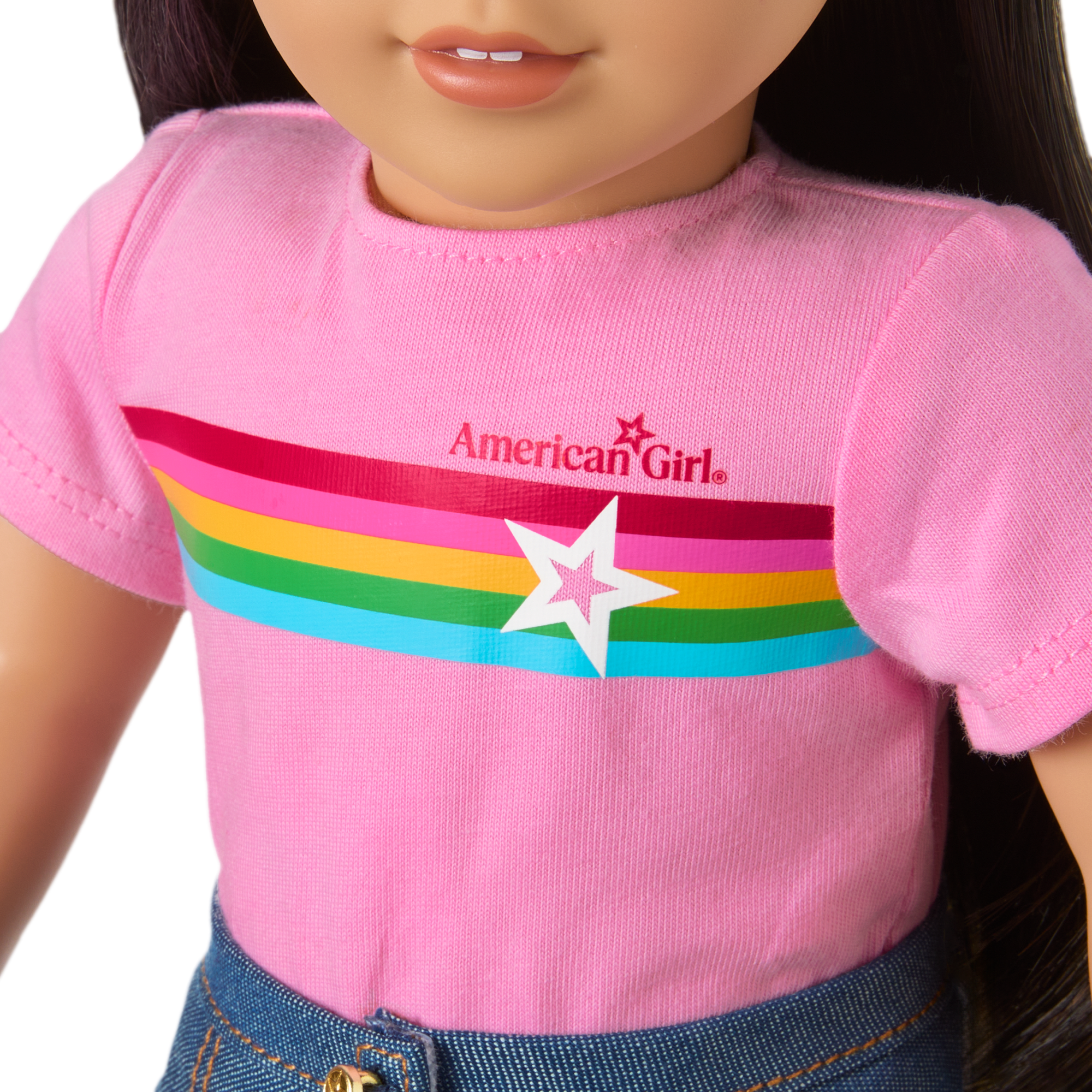 Truly Me 18-inch Doll #124 with straight black-brown hair - Image 11