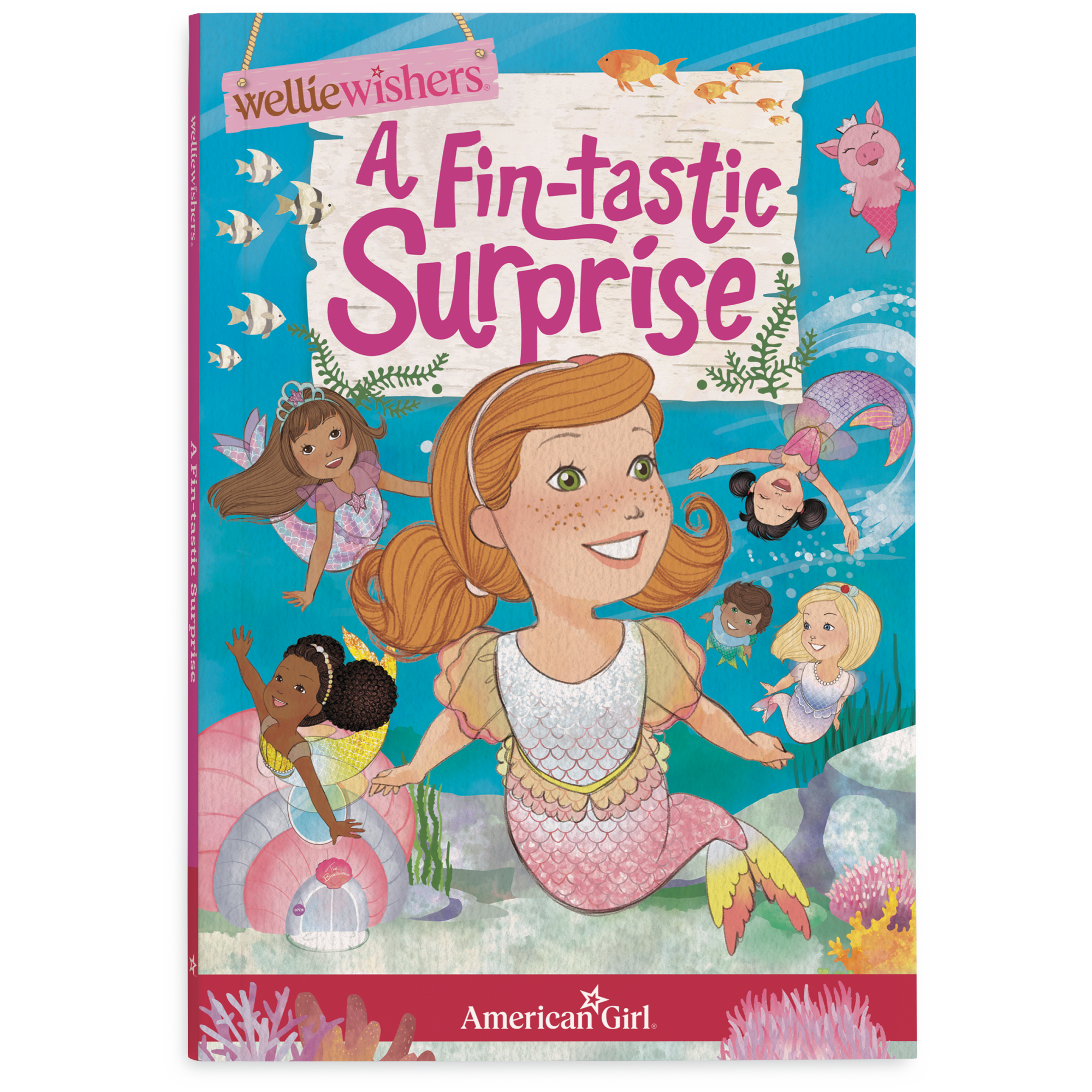 A Fin-tastic Surprise Book (WellieWishers )