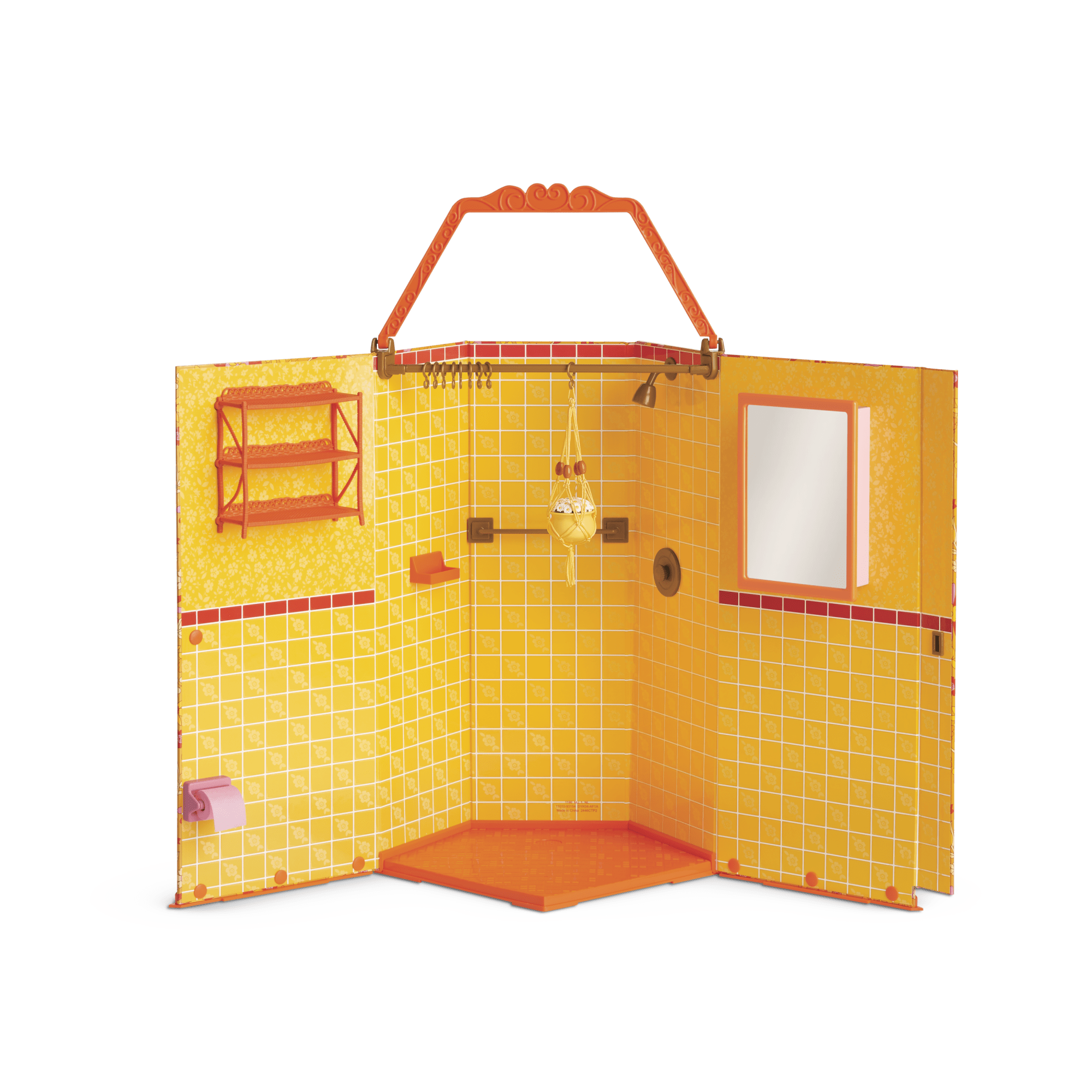 Julie's Groovy Bathroom for 18-inch Dolls (Historical Characters) - Image 3