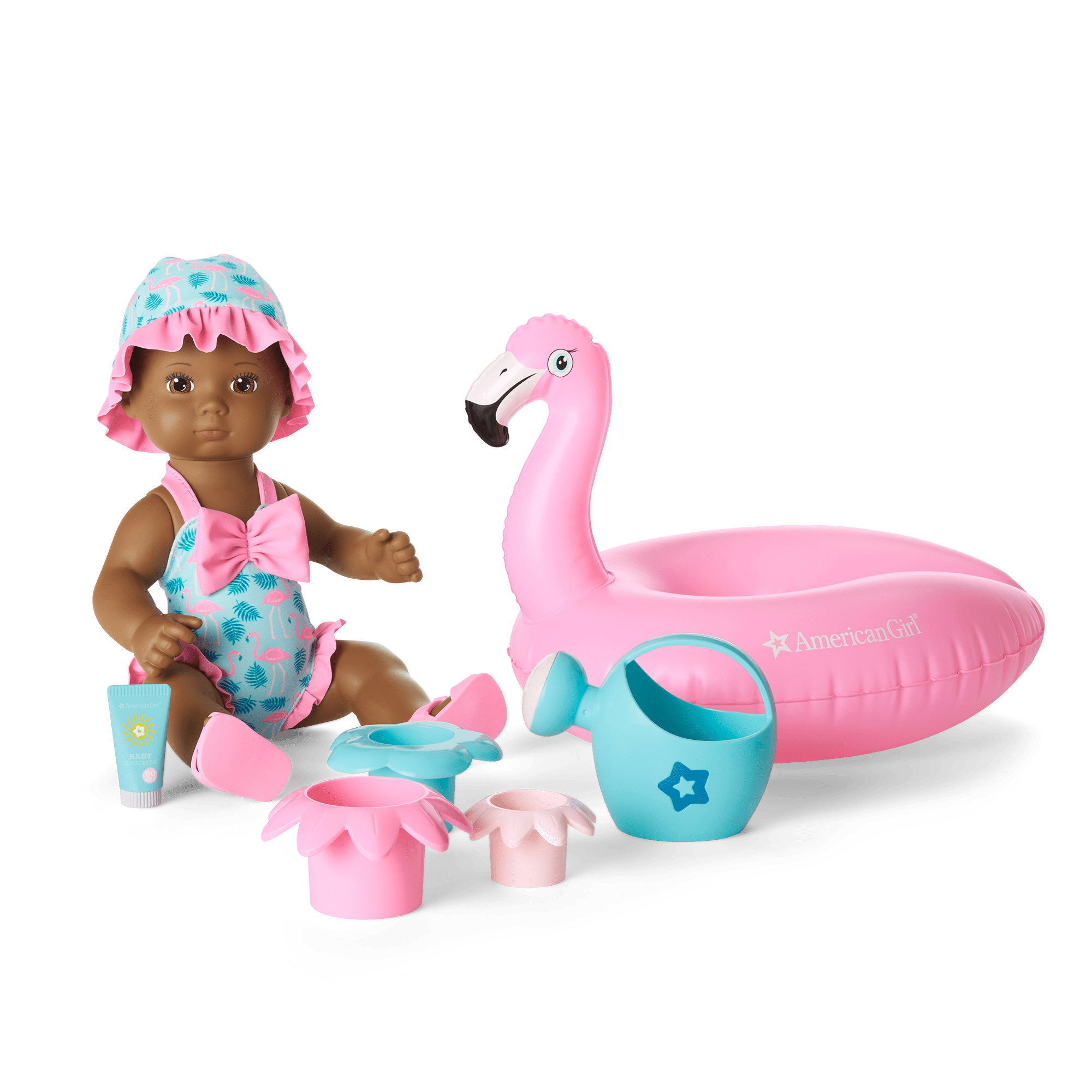 Flamingo Fun Play Set (Bitty Baby Splash )
