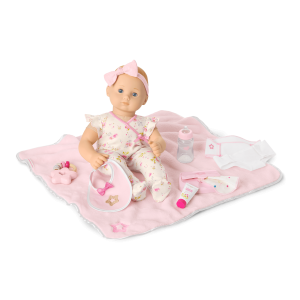 Bitty Baby  Doll #3 with blonde hair Care & Play Set