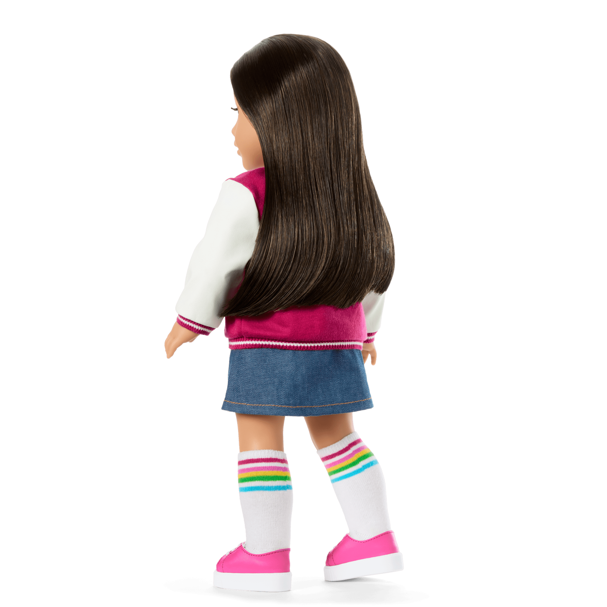 Truly Me 18-inch Doll #124 with straight black-brown hair - Image 3