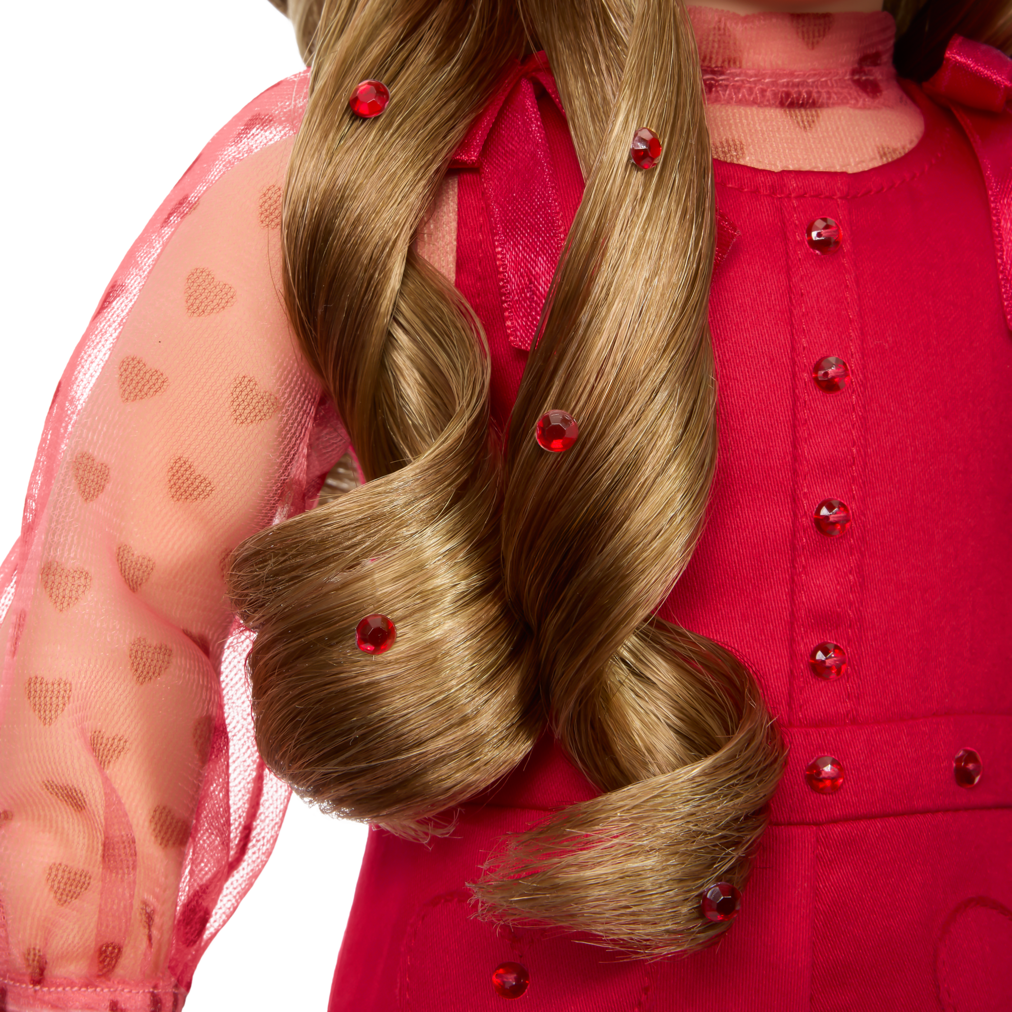 January Garnet Glam Outfit for 18-inch Dolls - Image 6