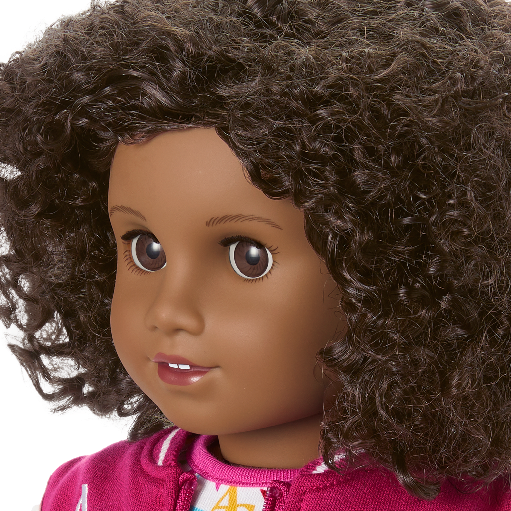 Truly Me 18-inch Doll #112 with curly dark-brown hair - Image 4