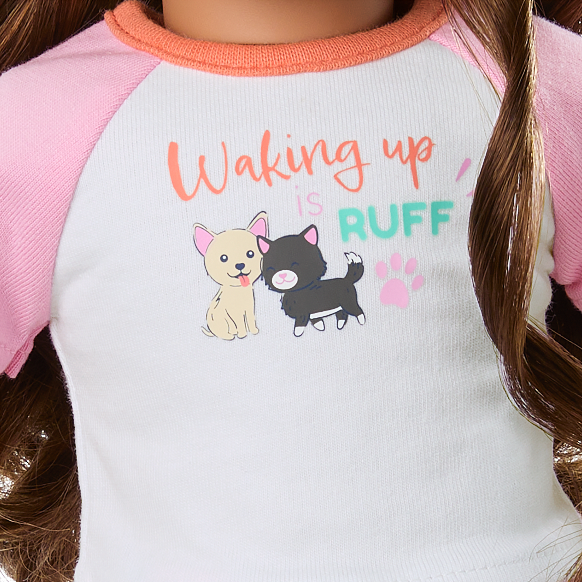 Waking Up Is Ruff PJs for 18-inch Dolls - Image 5