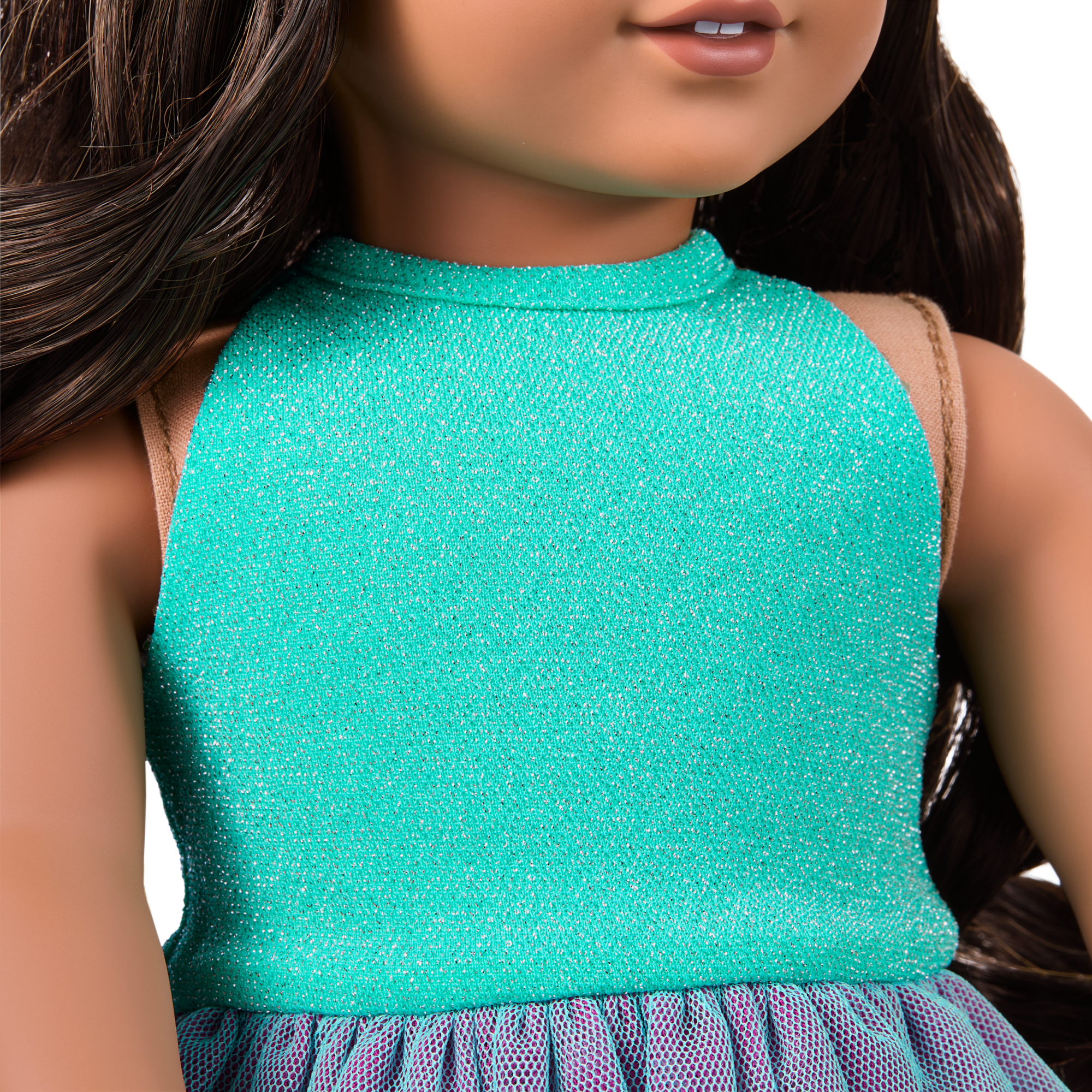 Glam Shimmering Ocean Outfit for 18-inch Dolls - Image 12